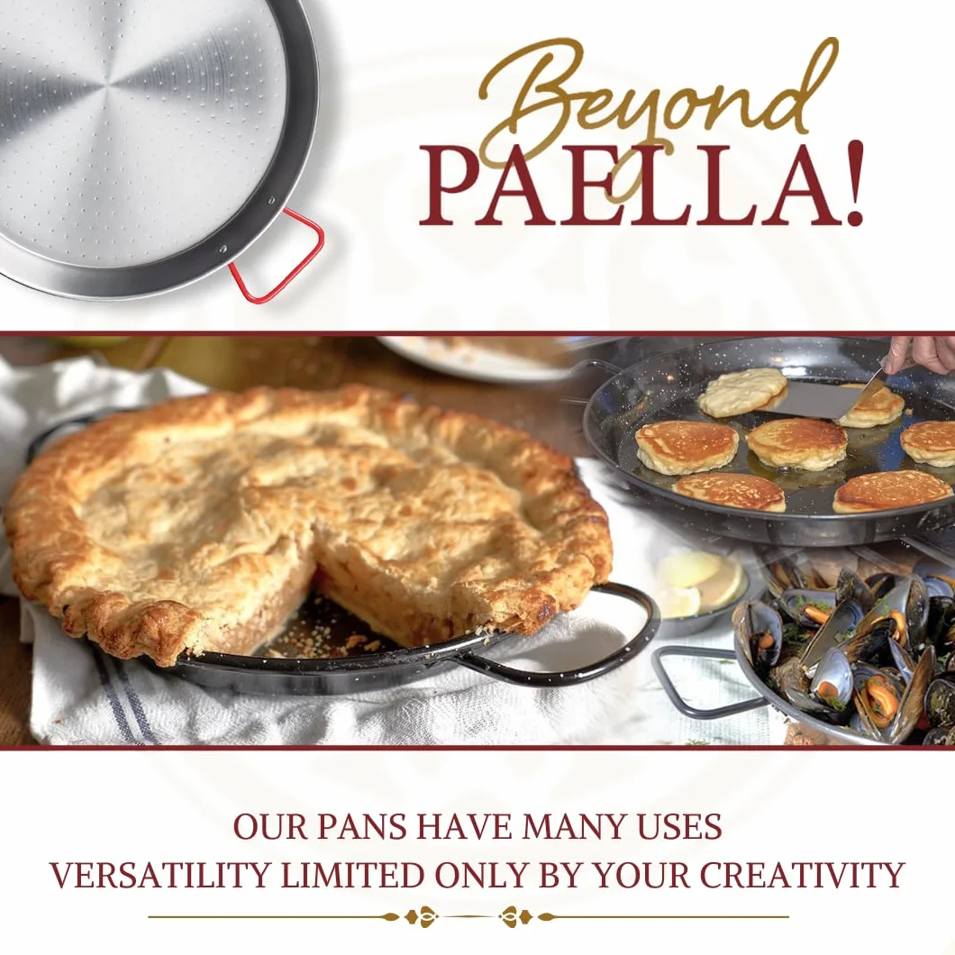 Garcima - Paellera Valenciana Esmalte40R 80 Cm