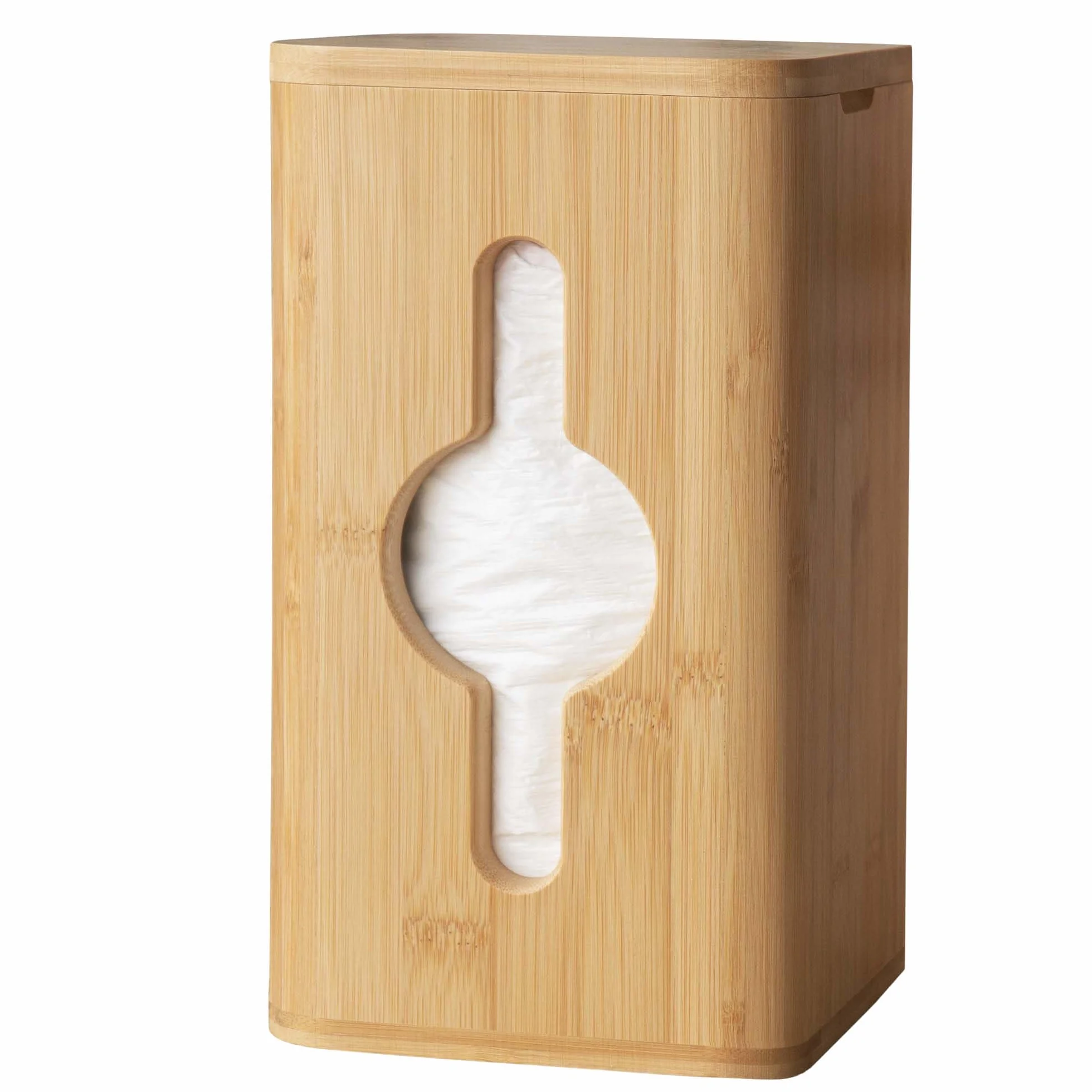 Dispensador de bolsas de basura, soporte para bolsas de basura debajo del fregadero, organizador de bolsas de basura de montaje en pared para cocina