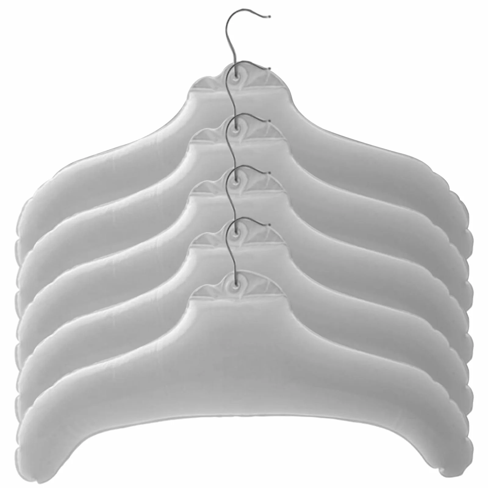 Perchas Inflables de PVC Impermeables 17x10 Pulgadas para Viajes y Camping