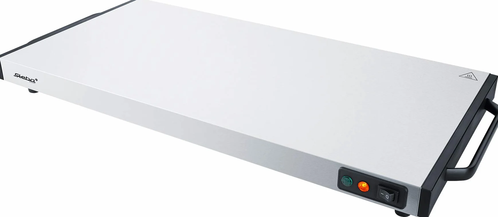 Placa de almacenamiento de calor Steba, tiempo de calentamiento muy corto de máx. 10 min, puede utilizarse de forma móvil (sin electricidad) tras el tiempo de calentamiento, fácil de limpiar. WP 130.