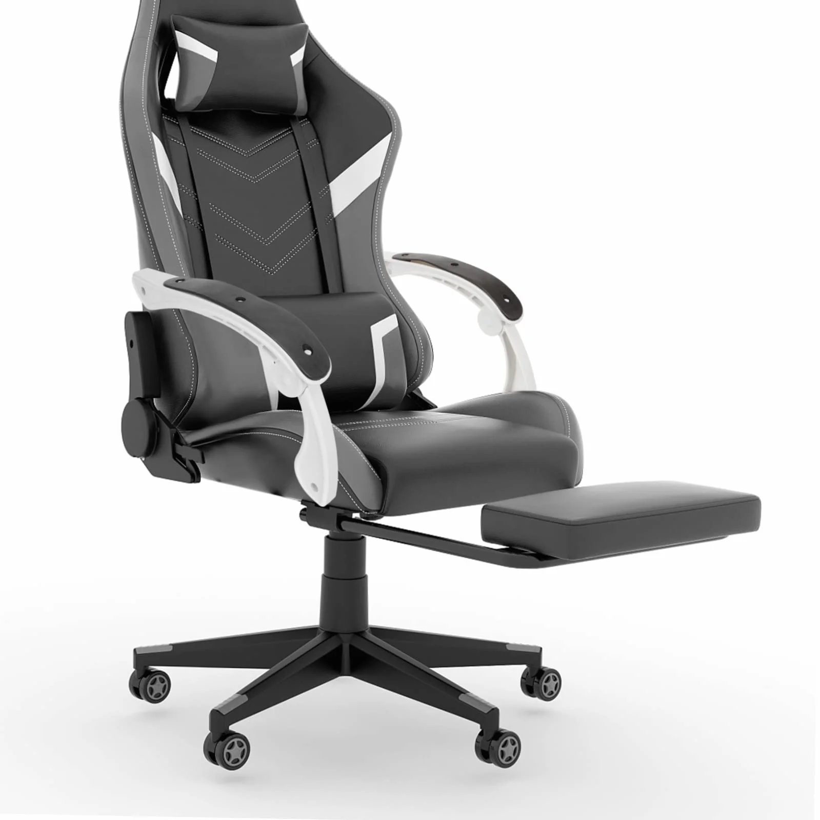 2 Piezas cadeira ergonomica Ergonomic Chair sillas escritori telescópico Cubierta del reposabrazos Silla de Componente Oficina Silla de Juego el plastico