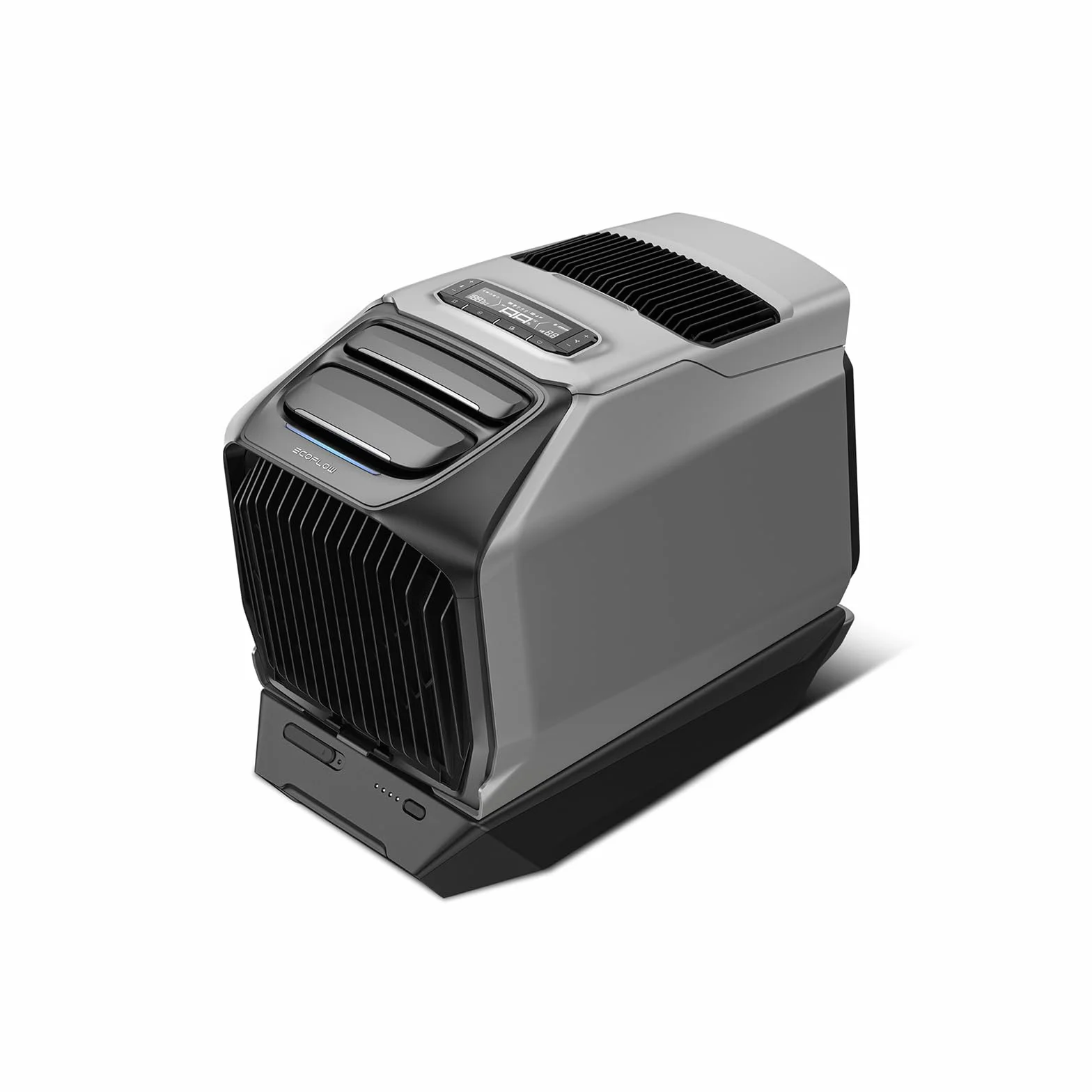 EcoFlow WAVE 3 Climatizador portátil con batería extra de 1024 Wh, refrigeración 1800 W, calefacción 2000 W, autonomía de 8 h, control por app, para camping, autocaravanas, todoterrenos