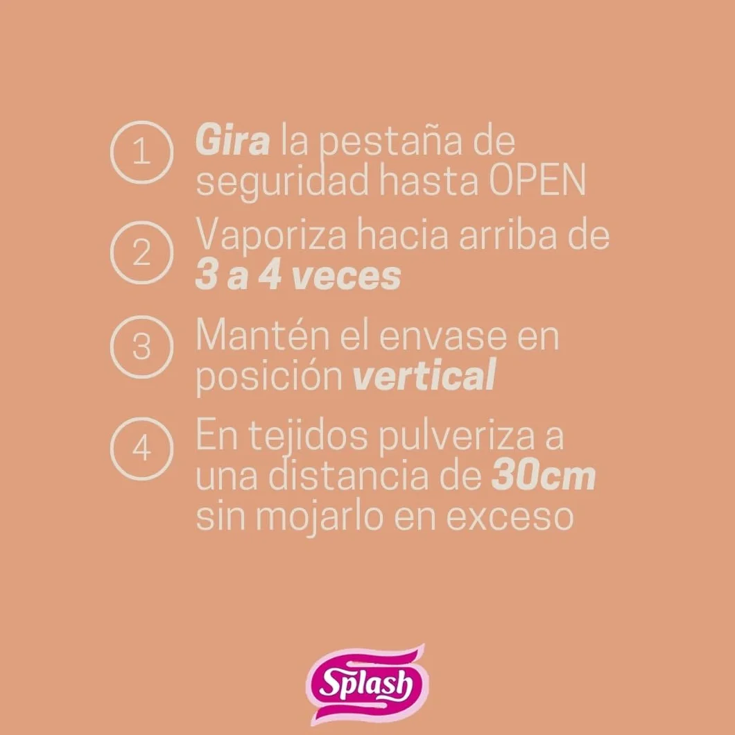 Ambientador Pulverizador Hogar Tejidos Fragancia Fresca Ropa Limpia Microcápsulas de Perfume 400 ml