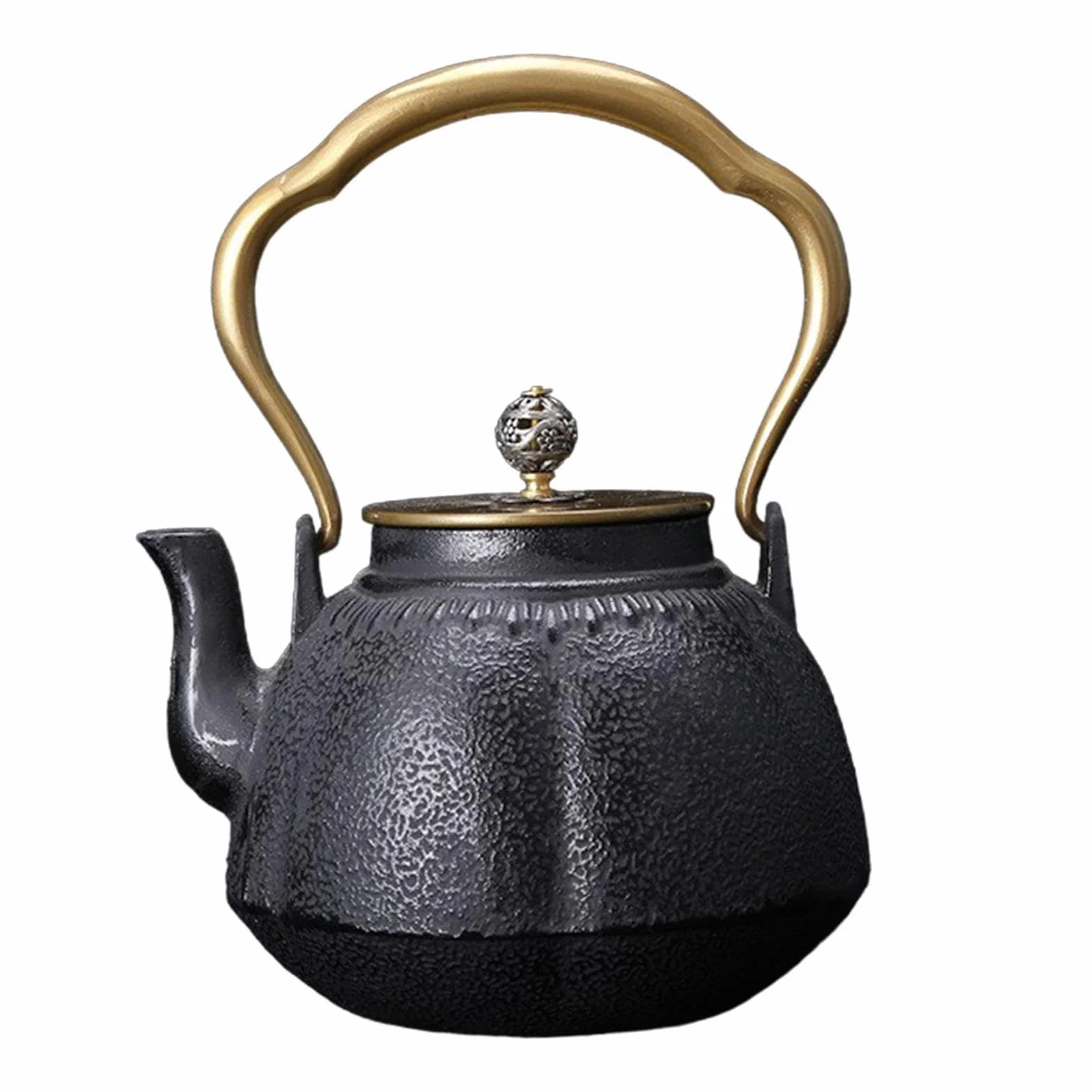 Ailan Tetera Kung Fu, accesorio esencial para los amantes del té. Construcción robusta y ergonomía en un paquete. Tetera de hierro fundido. Hervidor