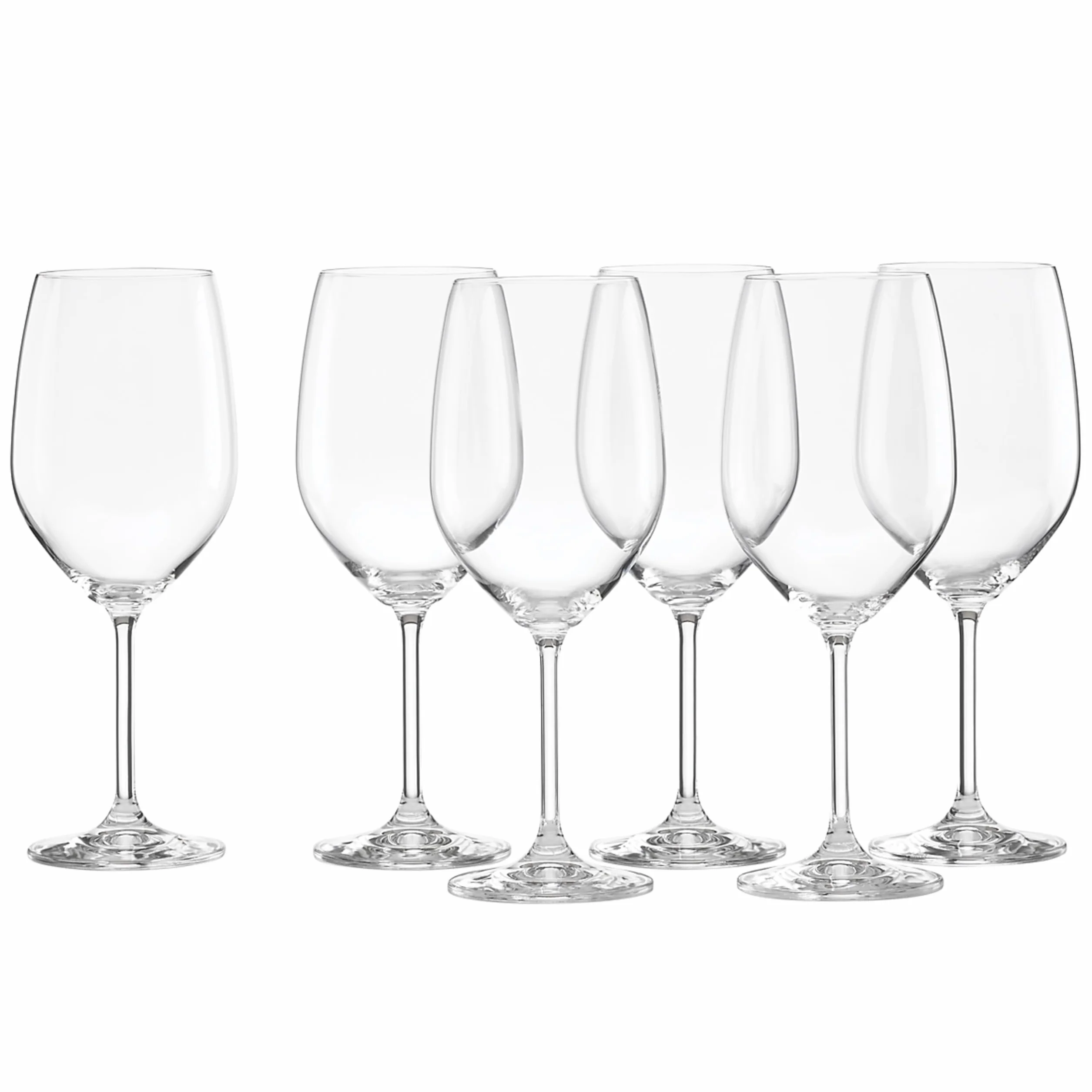 Lenox Toscana clásicos de Vino Blanco Cristal, Juego de 6