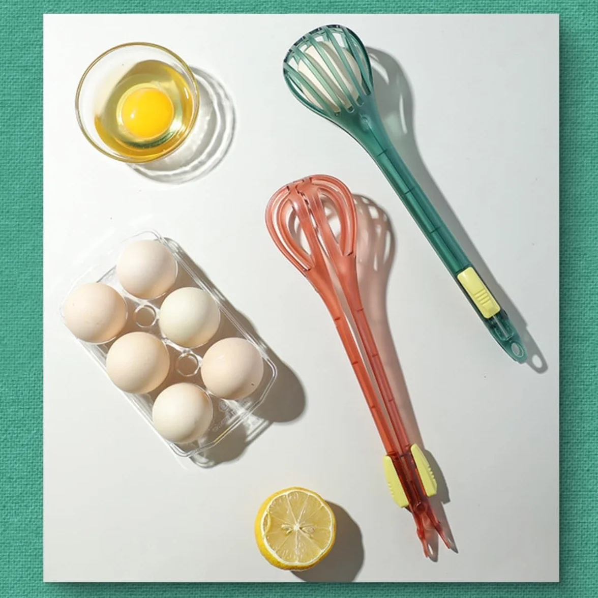 Batidor Huevos Batidor De Huevos Multiusos, Clip Dos En Uno For Cocina, For Alimentos, Manual For Fideos, Herramienta For Hornear Crema Utensilios Cocina(Grün)