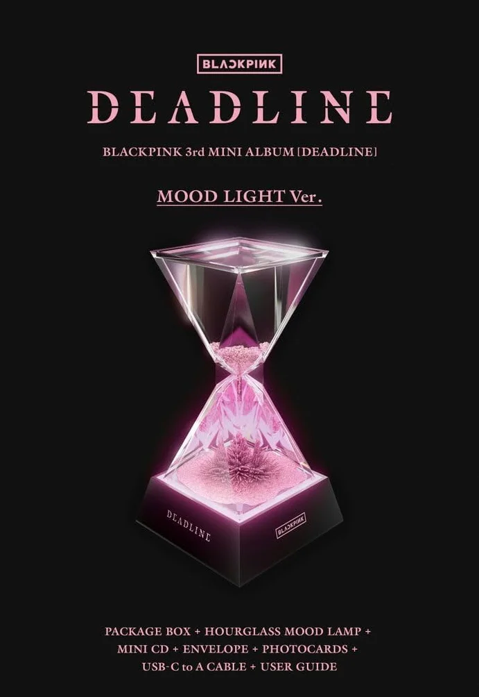 BLACK-PINK - Deadline [Mood Light Ver.] 3er mini álbum oficial K-pop sellado