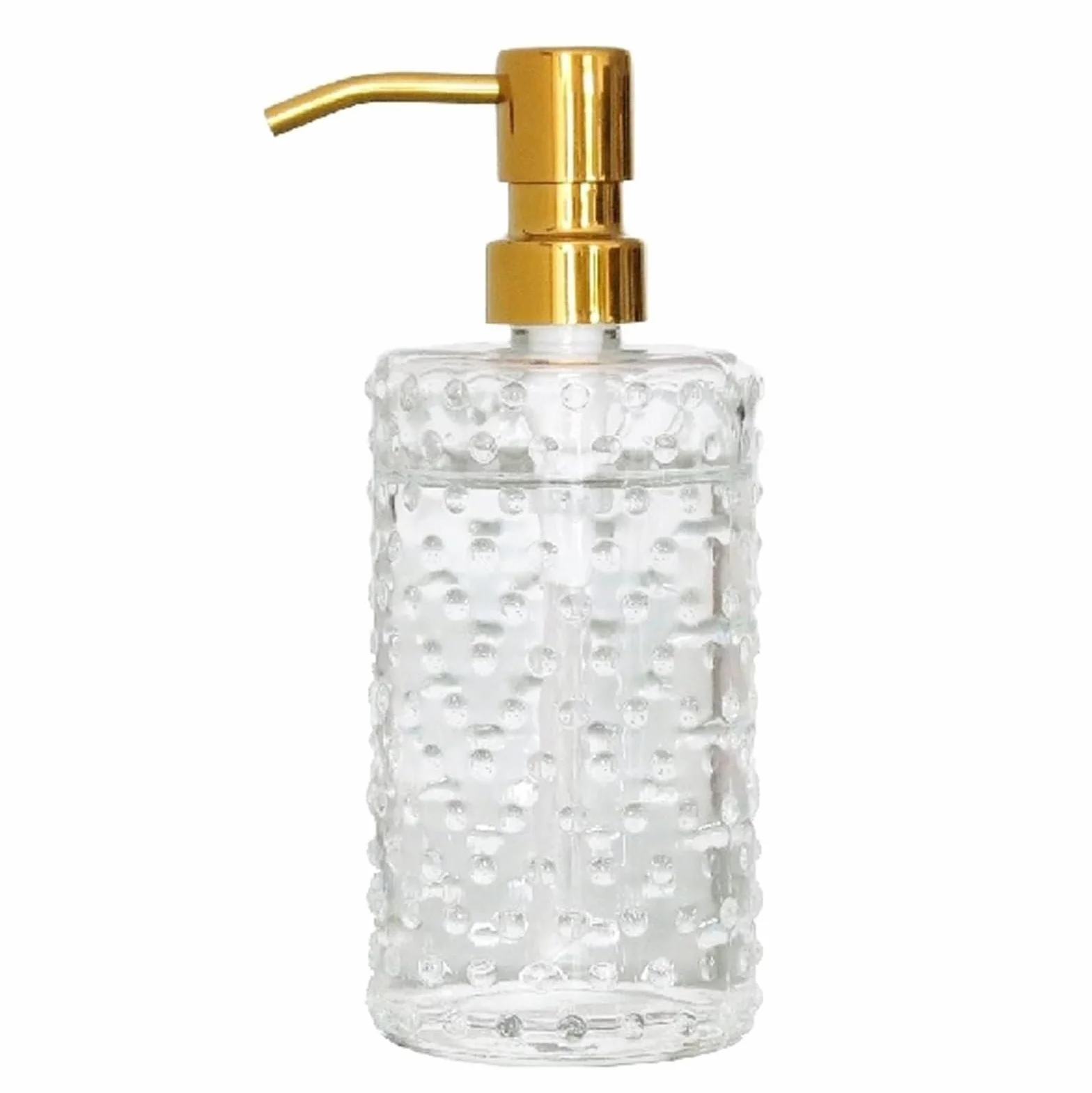 Dispensador de jabón transparente con bomba a prueba de óxido, etiquetas impermeables, recipiente de plástico compatible con recipiente de jabón de cocina y baño (blanco, transparente, marrón)