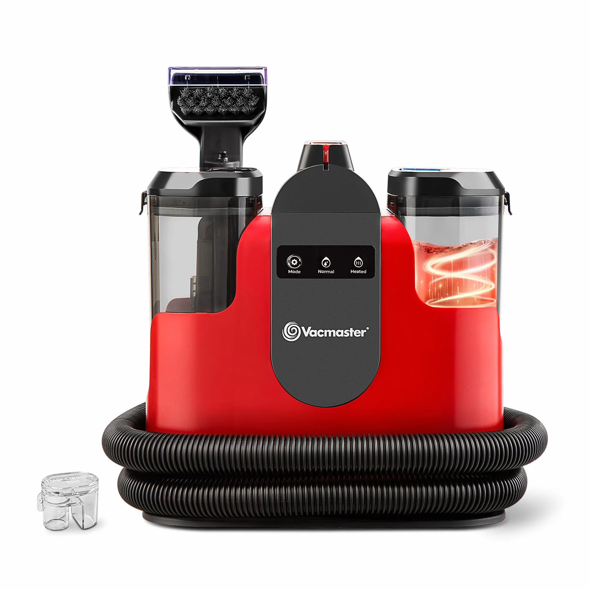 Vacmaster 1150W Aspiradora de Agua Tapicería con Función de Autolimpieza Limpiador de Tapicerías Portátil 17kPa Pelos de Mascotas Sofás Colchones Alfombras Coches Depósito Doble