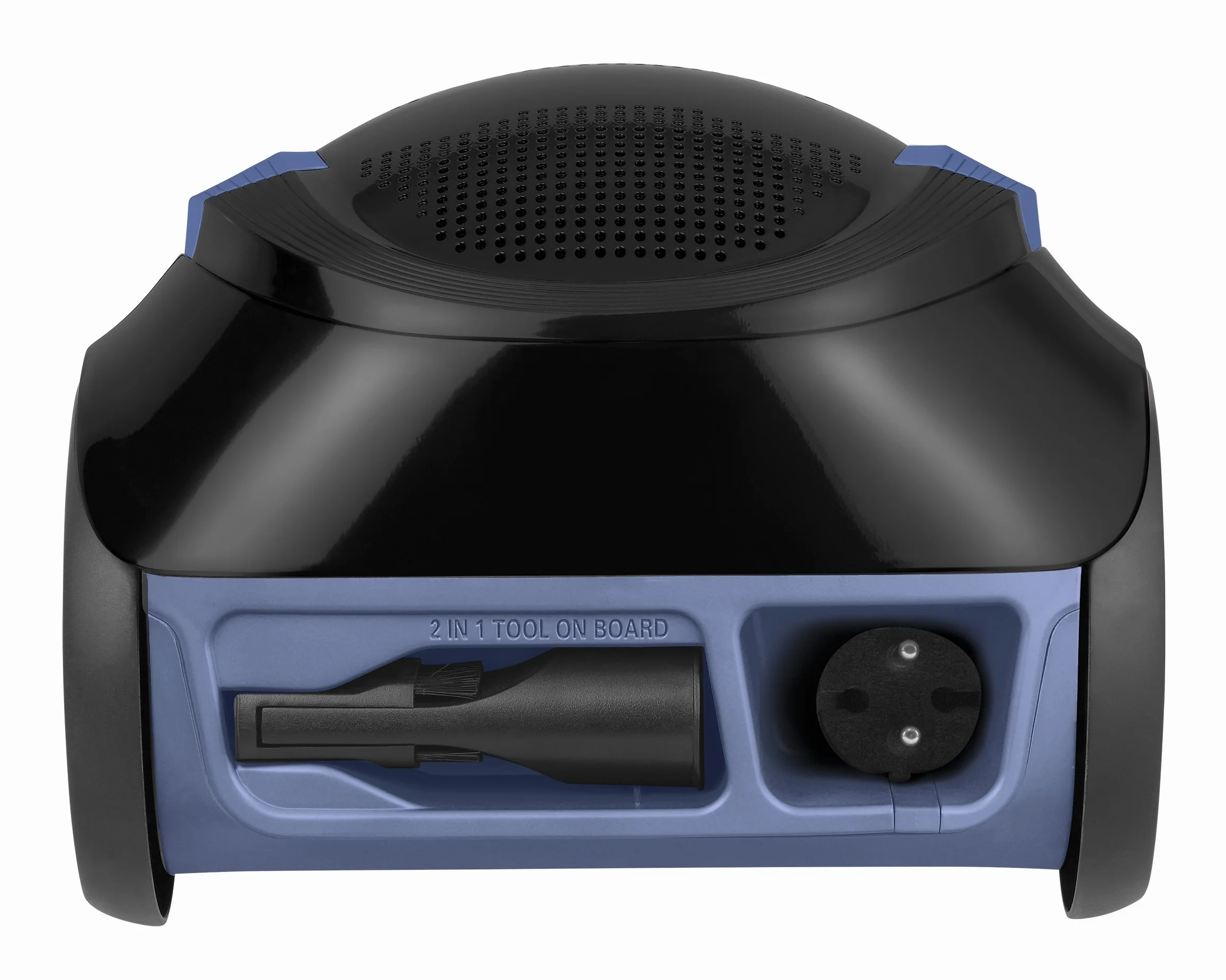 Rowenta RO2611 Aspiradora con Bolsa, 2.5 litros, 78 Decibelios, Negro/Azul