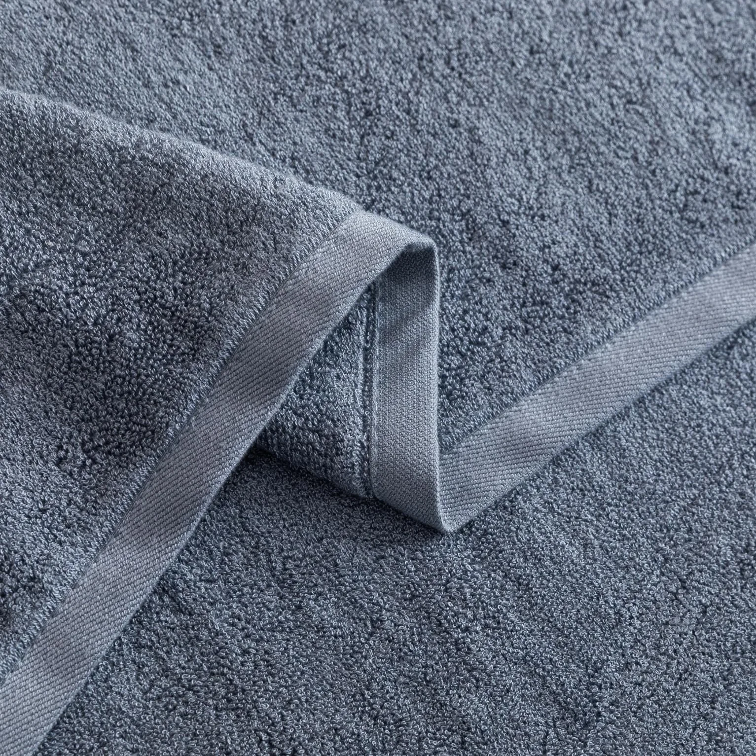 Toalla de baño de Lujo 100% bambú, 90 x 180 cm, bambú Natural, Altamente Absorbente, de Secado rápido e hipoalergénica (Eclipse Navy)