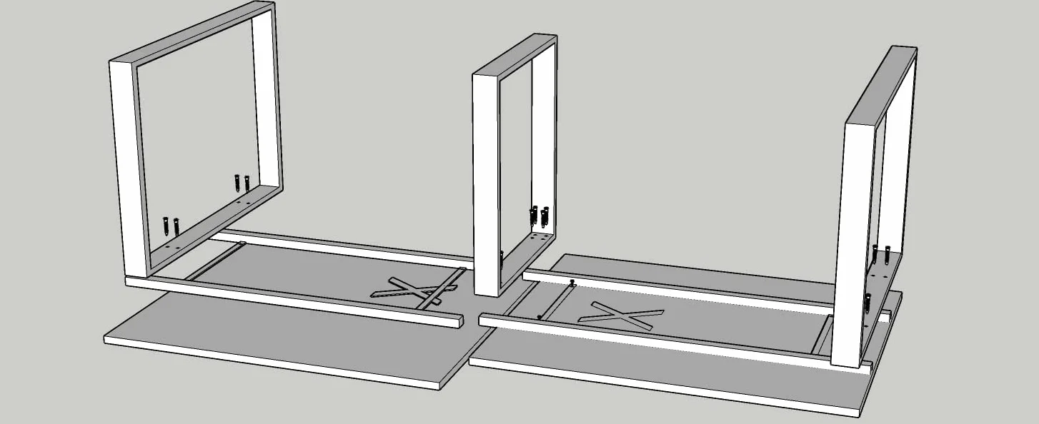 Mesa con Estructura metálica Marco Cerrado Efecto Cromo de 240x100, con pata retranqueada y Tablero melaminado Ideal para Sala de Juntas, reuniones, conferencias (Roble)