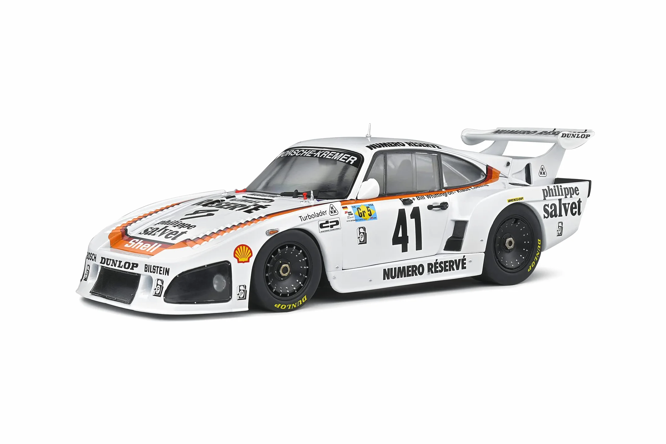 Solido S1807201 1:18 Porsche 935 K3#41 24h Le Mans 1979 Coche Miniatura Coleccionable, Multi