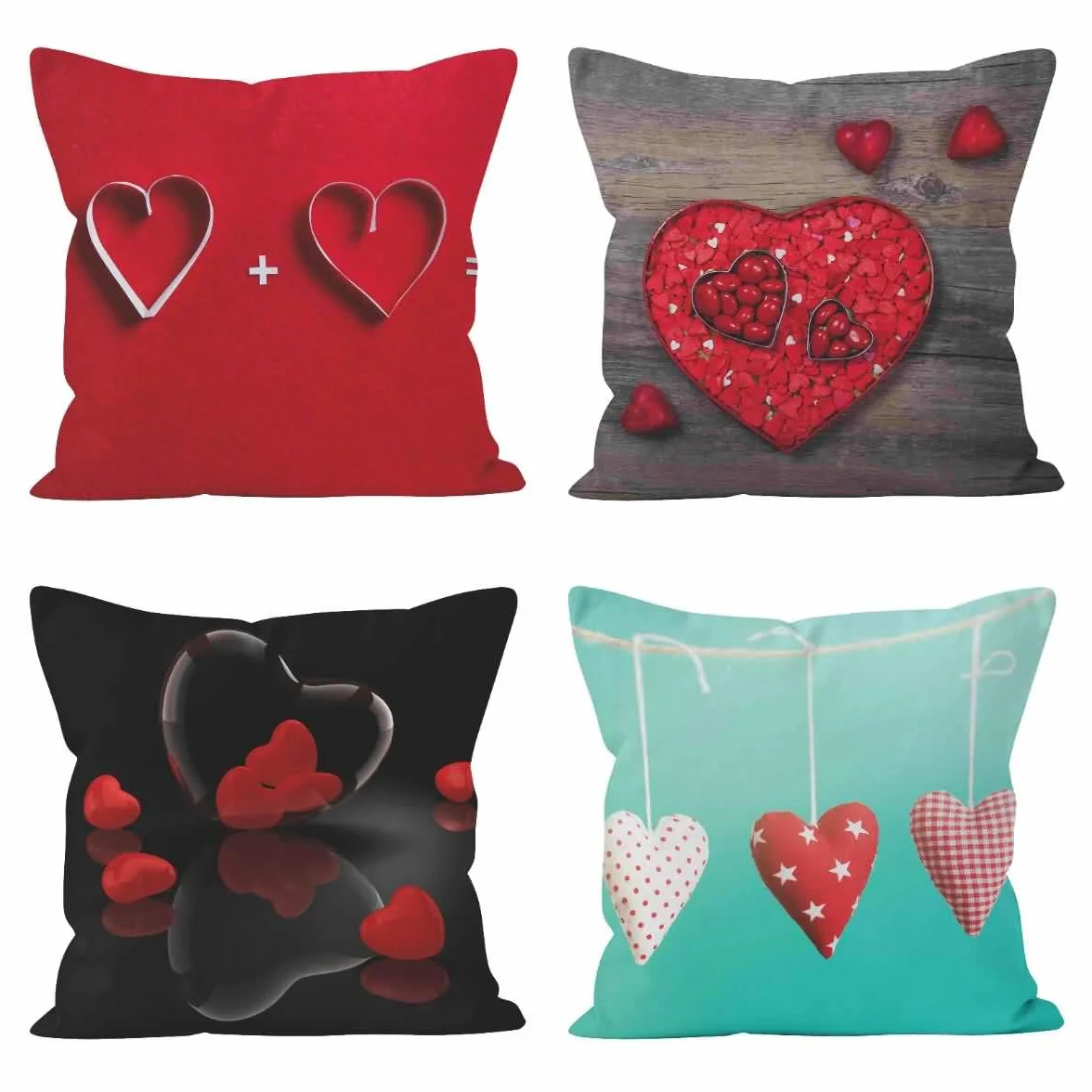 Funda de cojín de lino para habitación de niños, para exteriores, 50 x 50 cm, funda de cojín decorativa, fundas de cojín decorativas para comedor, sala de estar, sofá, decoración de 4 piezas