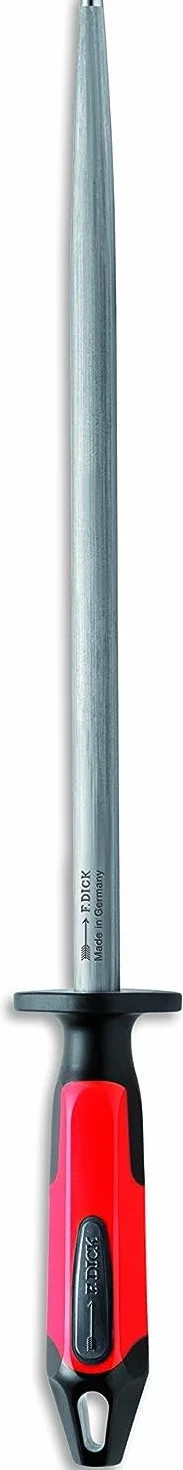 F. DICK Dickoron 73171302-63 - Afilador de acero (30 cm, redondo, 65 HRC)