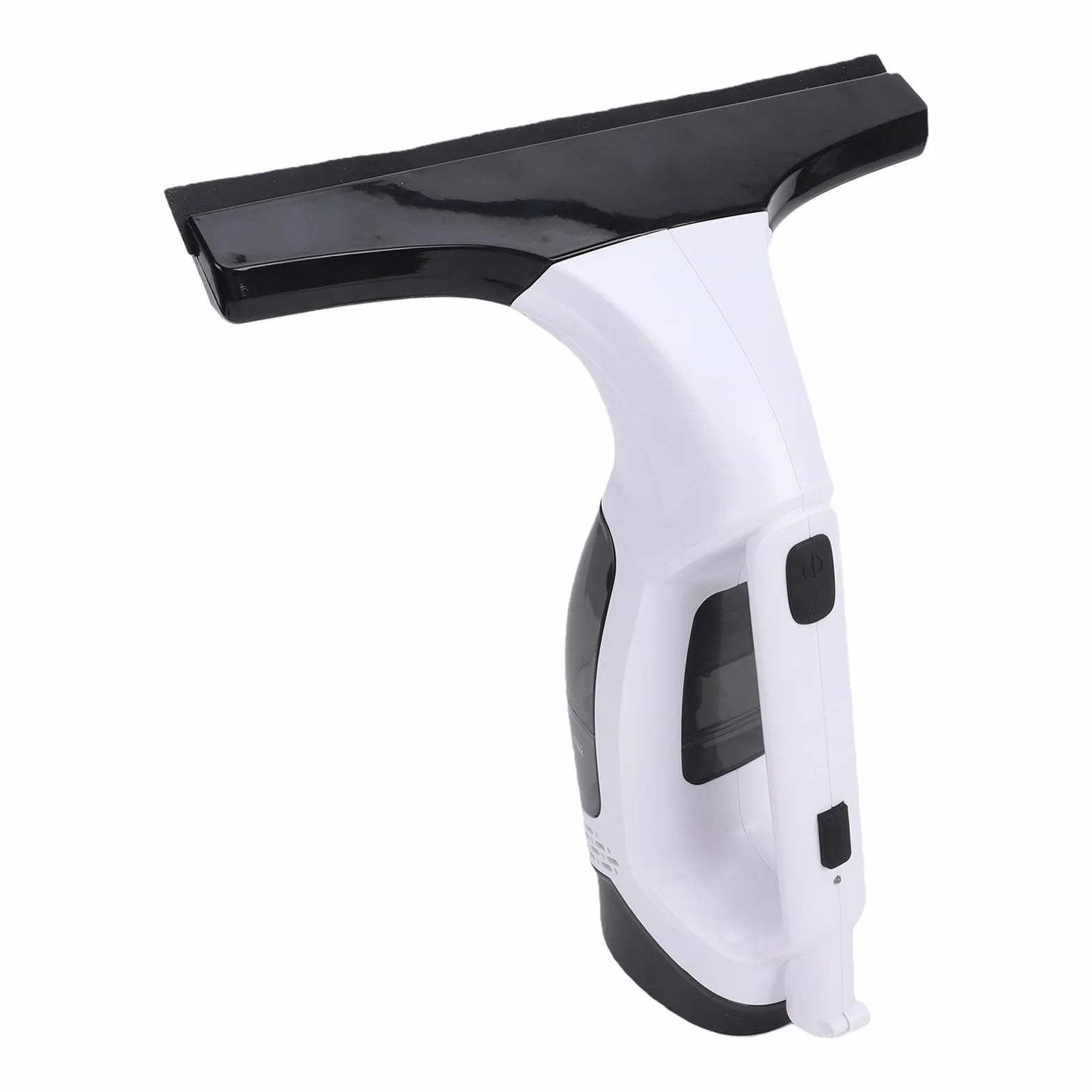 SIXRUN Aspiradora de Ventanas Inalámbrica, Lavadora de Ventanas de Mano de Plástico con Fuerte Succión, Tanque de Agua de 150 Ml, Carga Rápida Tipo C, para Espejos de Vidrio, Puertas de Ducha,