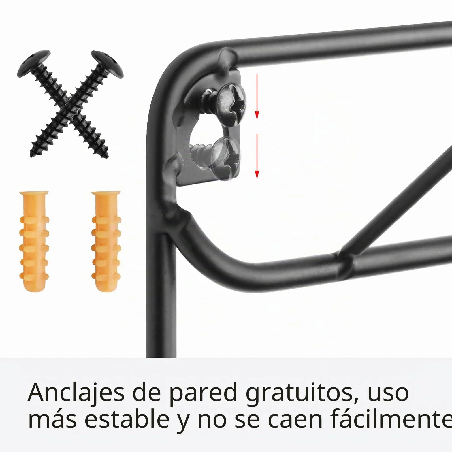 54 Soporte de Bobinas de carreter Set, Estante para Hilo de Coser, Organizador de Bobinas de Hilo, 6 Capas, Herramientas de Costura Artesanal para Acolchar, Bordar, Joyería (4, Negro)