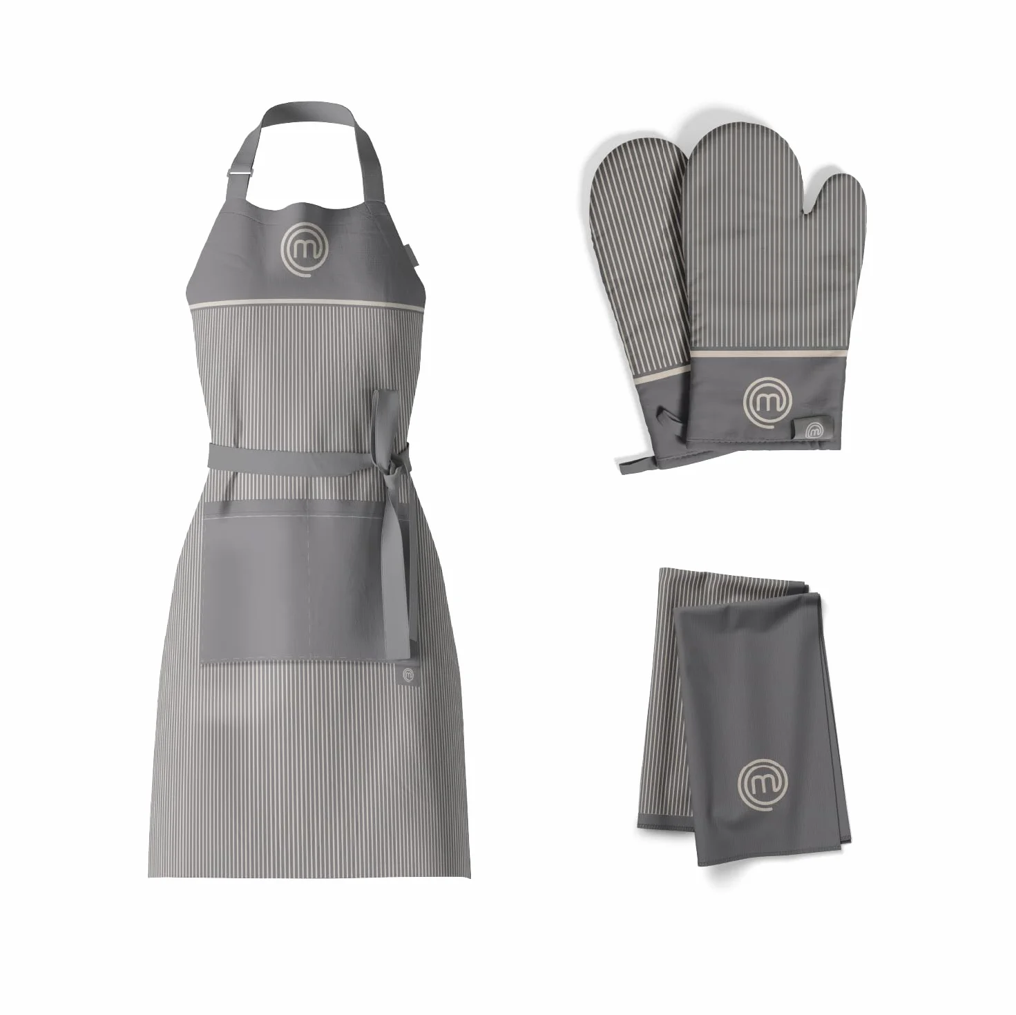 MasterChef Delantal de chef para hombres y mujeres, delantal de cocina para la cocina y barbacoa