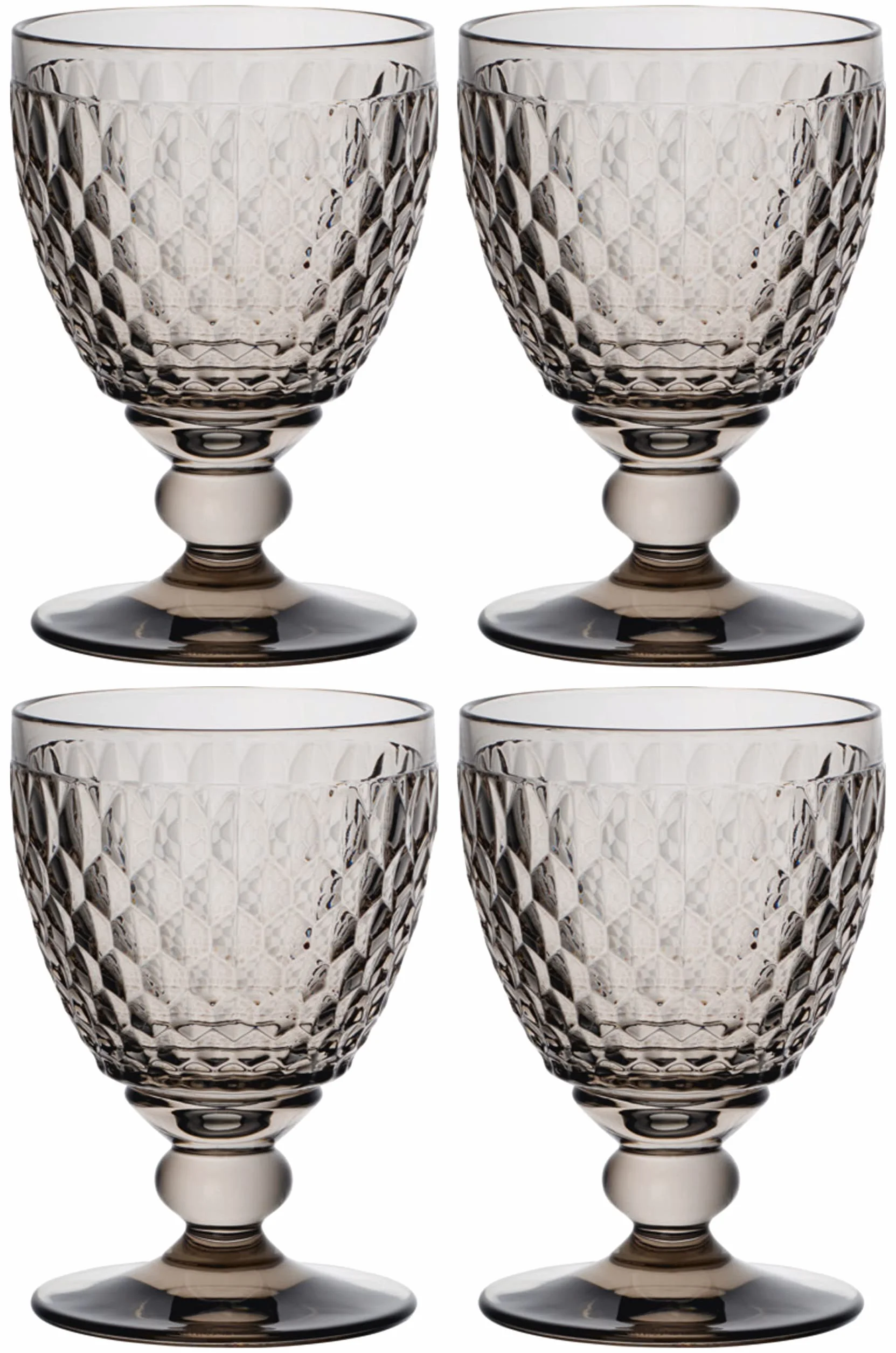 Villeroy & Boch Boston Coloured - Juego de 4 copas de vino tinto