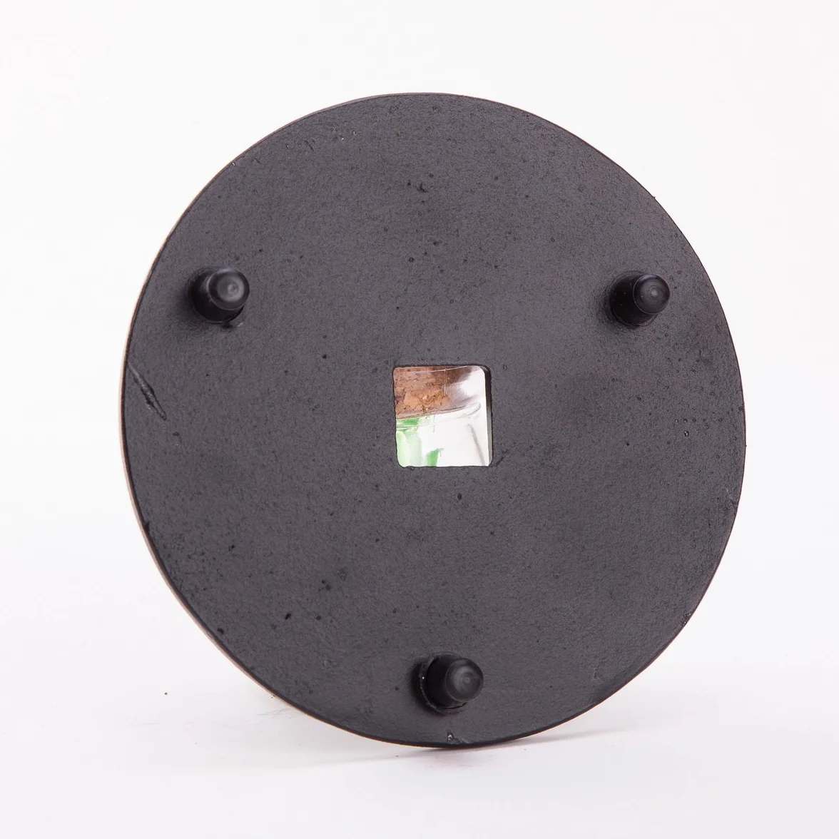 Soporte para tetera (hierro fundido), color negro