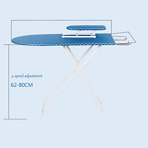 Tablas de Planchar, Tabla de Planchar para el hogar, Soporte sólido para Plancha de Vapor, Mesa de Planchar Ajustable con Mesa de Manga Fija, Fuerte Soporte para Plancha, para Costura