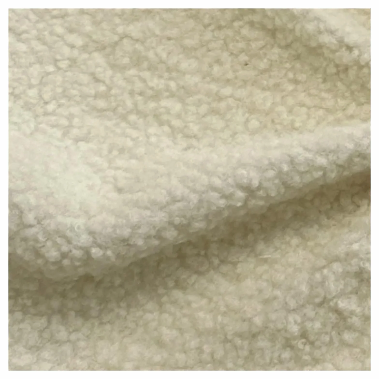 Tejido de forro polar de punto Tela polar de partículas pequeñas, pantalones Cachemira, telas for mantel, ropa hecha a mano, tela costura Diy(Khaki)