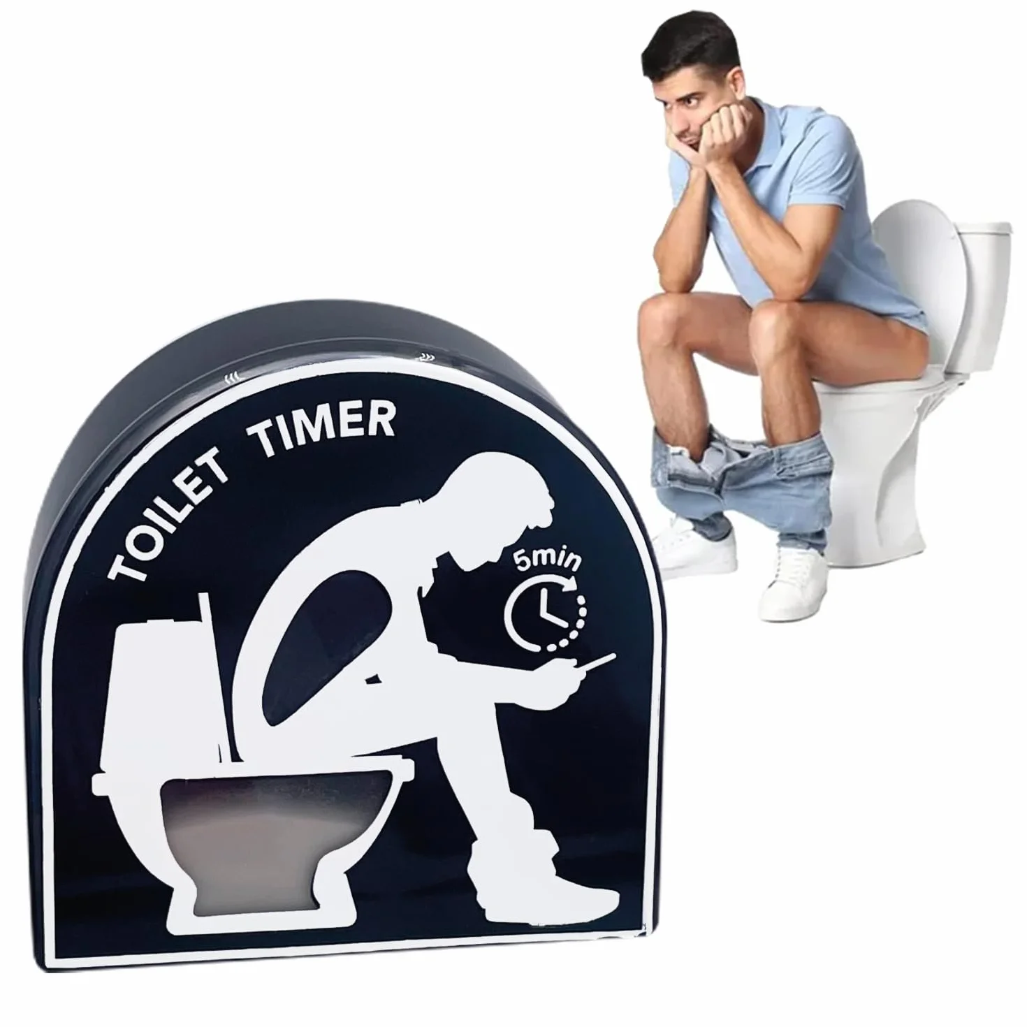 Temporizador Divertido para el Inodoro de 5 Minutos con Ventosa OriginalCorner®