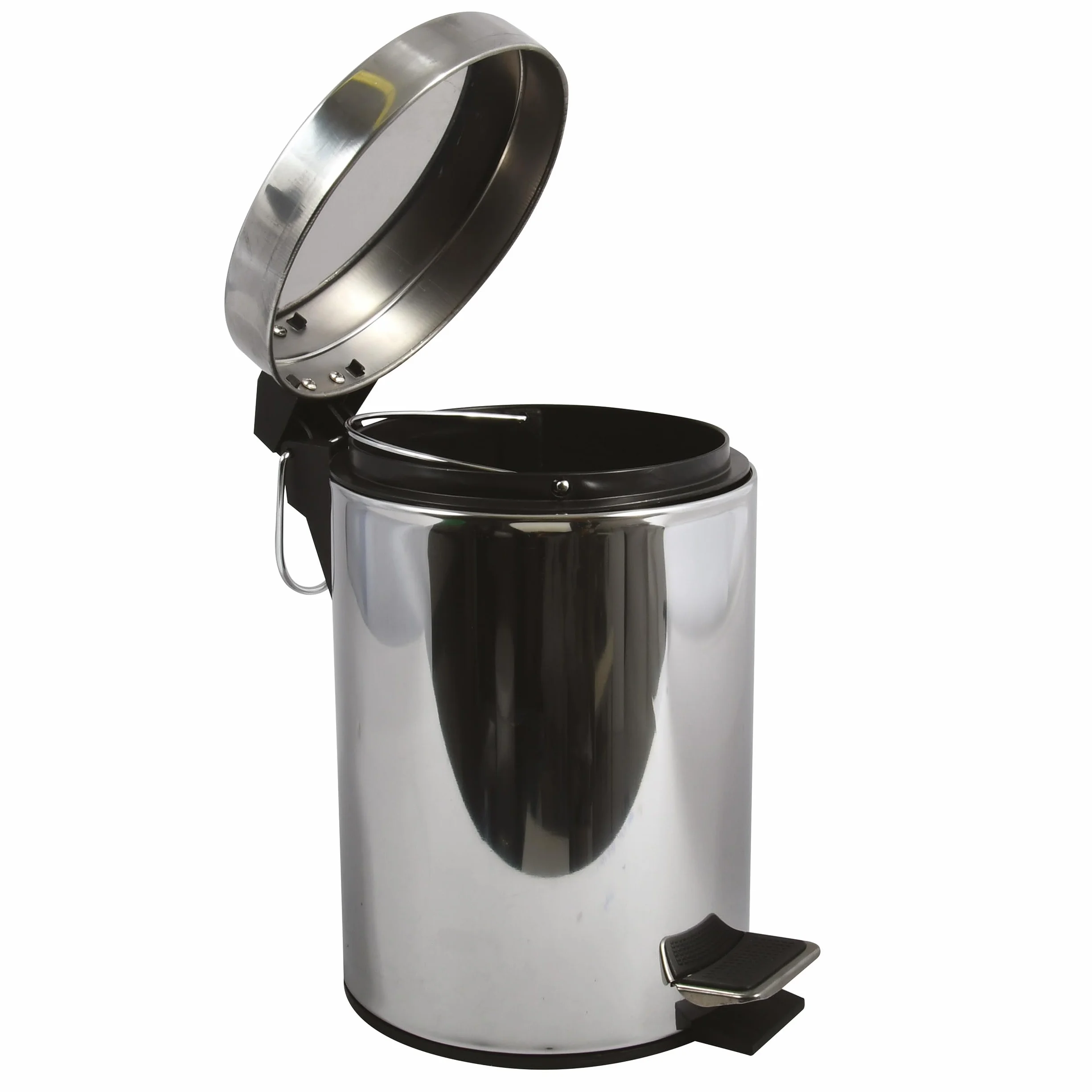 Papelera de baño acero inoxidable con pedal 5L