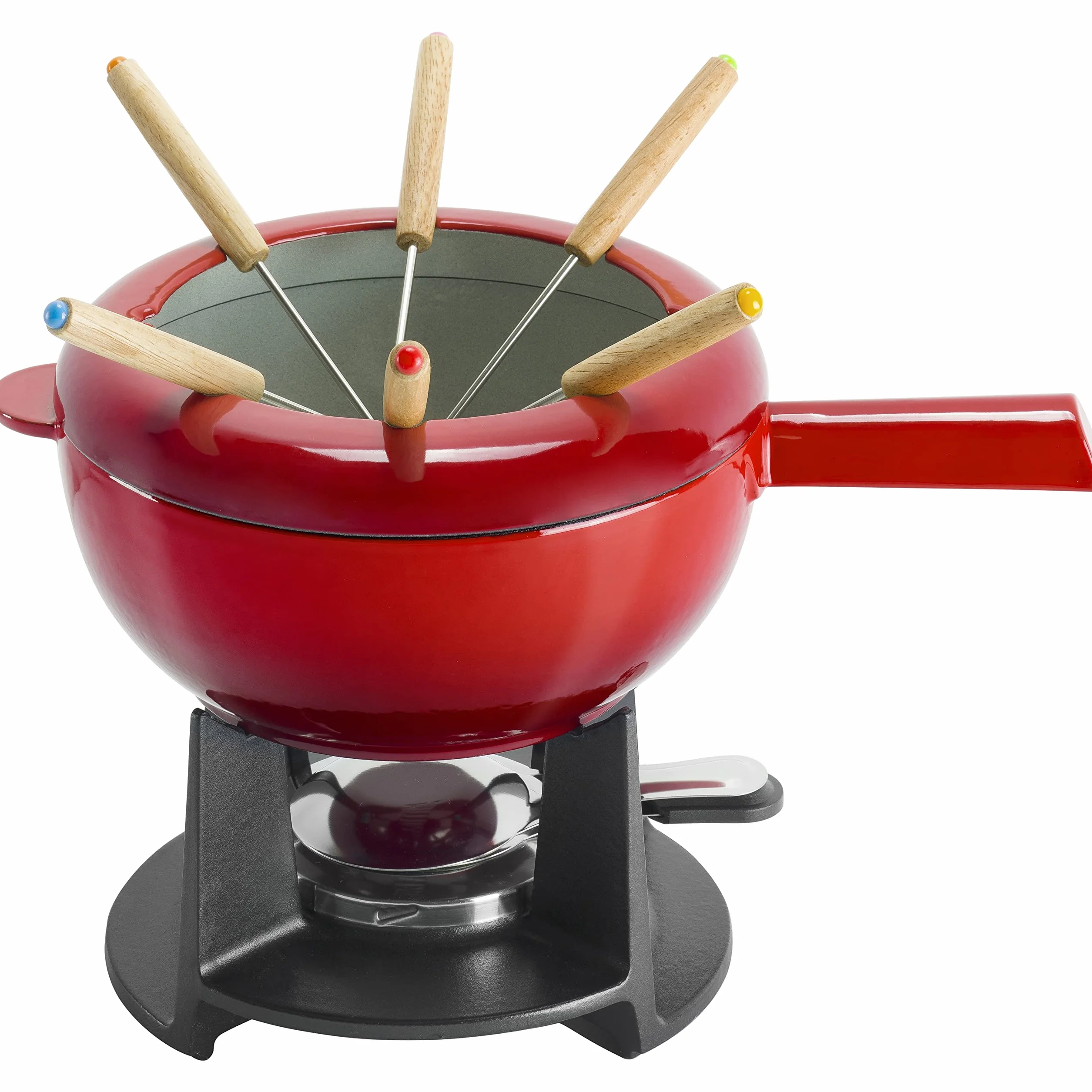ZWILLING Hierro Fundido Juego de Fondue, Rosso