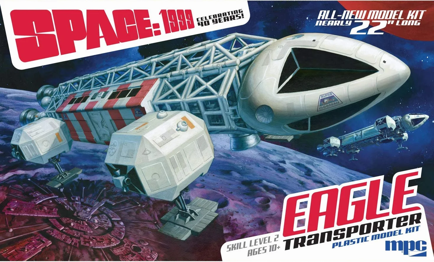 CMP 825 "Space:1999 Eagle Transporter" modelo de plástico de 55,9 cm