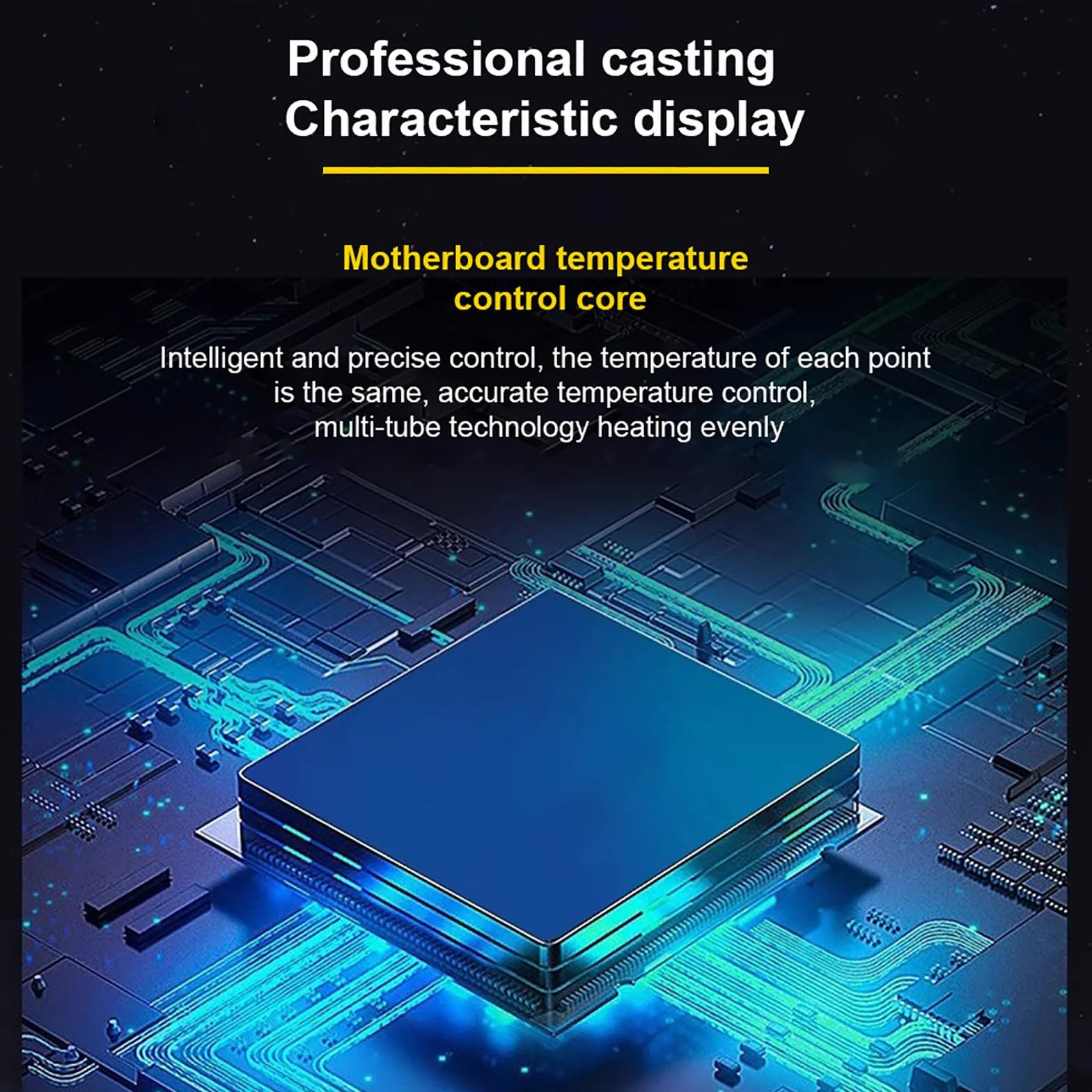 Mesa de calefacción de reparación LED, máquina de embalaje de celofán, sellador de película caliente para laboratorio, líquido, precalentamiento de moho, reparación de teléfonos