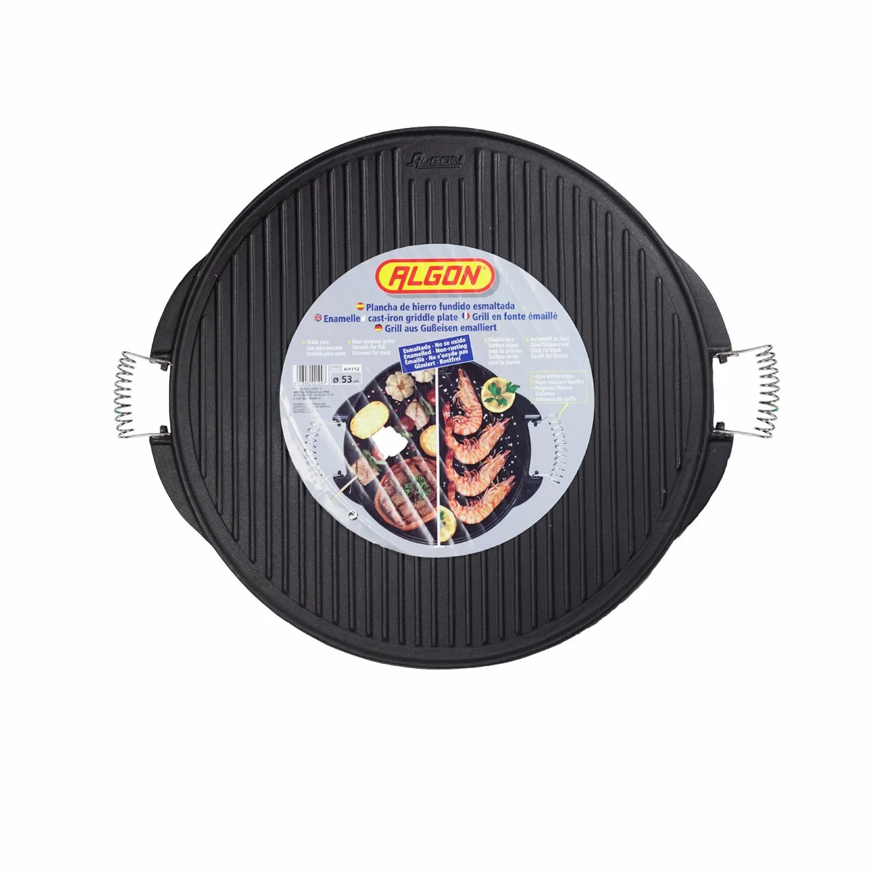 Algon Plancha Hierro Fundido Esmaltado Ø 53 cm