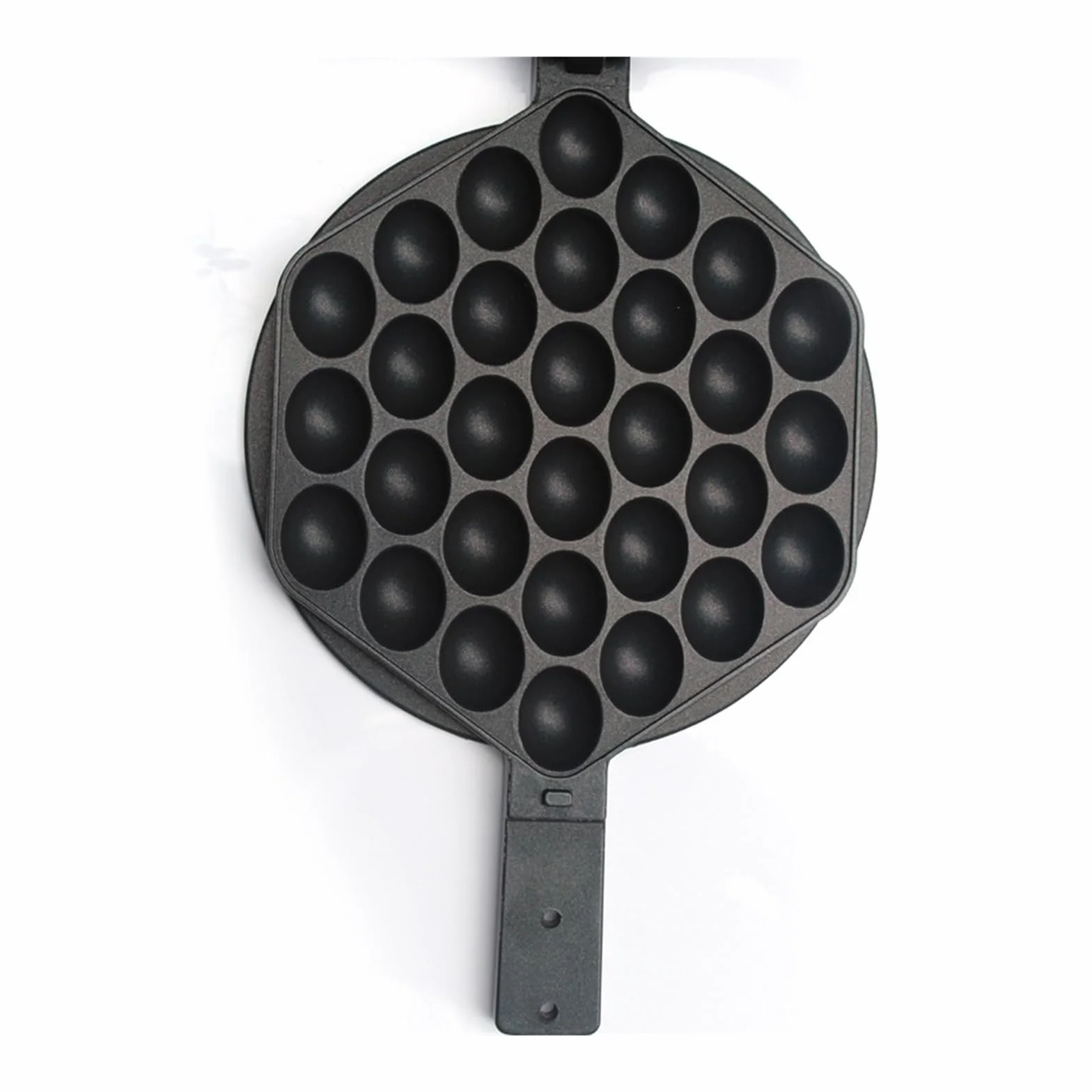 Máquina Comercial For Hacer Waffles Con Forma De Huevo QQ, Molde For Hong Kong, For Pasteles, Eléctrica, Placa Antiadherente Calentamiento Uniforme Y RáPido
