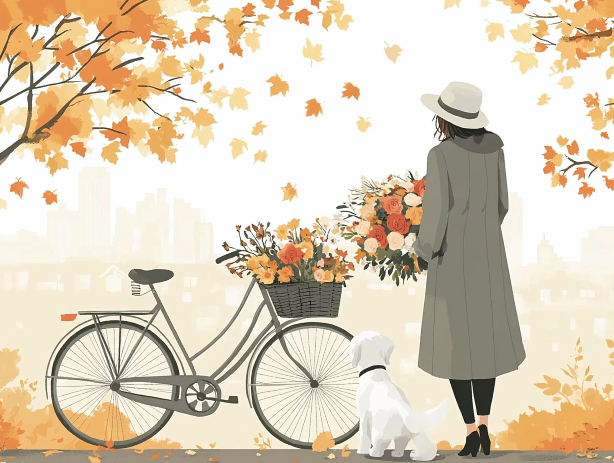 Pintar por Numeros Otoño Pinturas Acrilicas dibujos animados Pintura por Numeros Lienzos para Pintar, Pintura Acrilica Manualidades, Decoración Hogar, Regalos Cumpleaños, 90x120cm Sin Marco, q-734