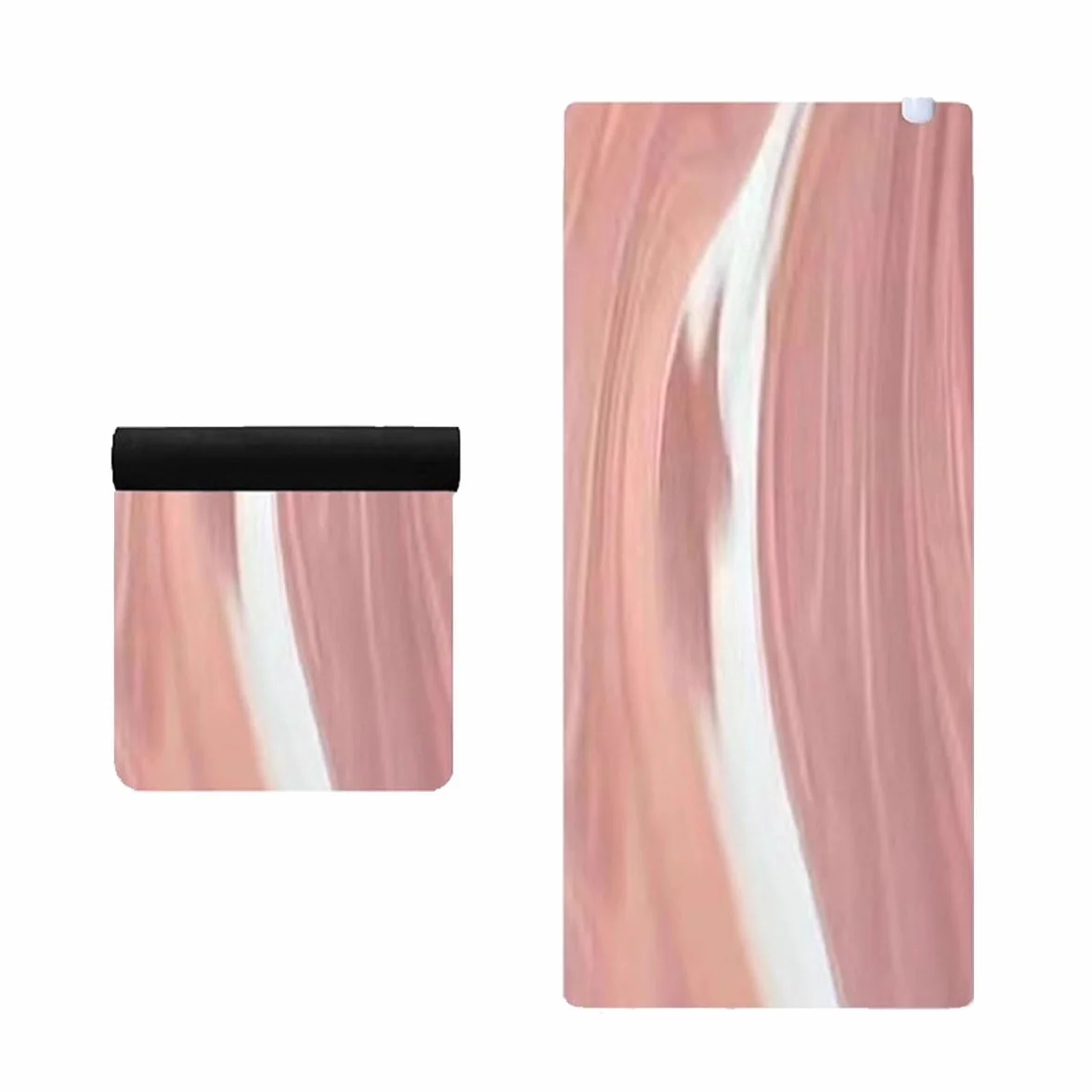Alfombra Calefactora Eléctrica, Esterilla Calefactora Para Yoga Y Fitness, Almohadilla Calefactora Eléctrica Ajustable, Calentador Para El Hogar Con Calentador De Pies.(Pink)