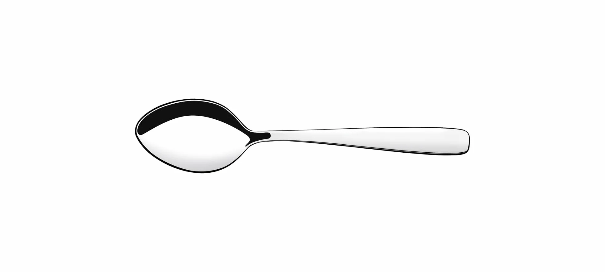 Tramontina Set Cucharas de Té en Acero Inoxidable Amazonas 6 piezas
