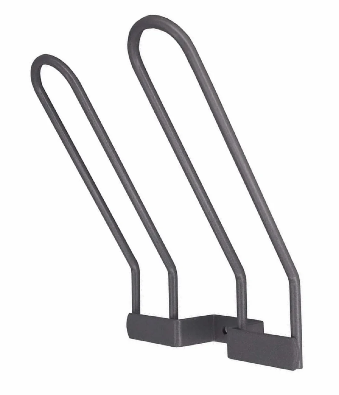 10x administrador de zapatos para 1par de zapatos , ancho 130 mm, alambre de acero plata RAL 9006