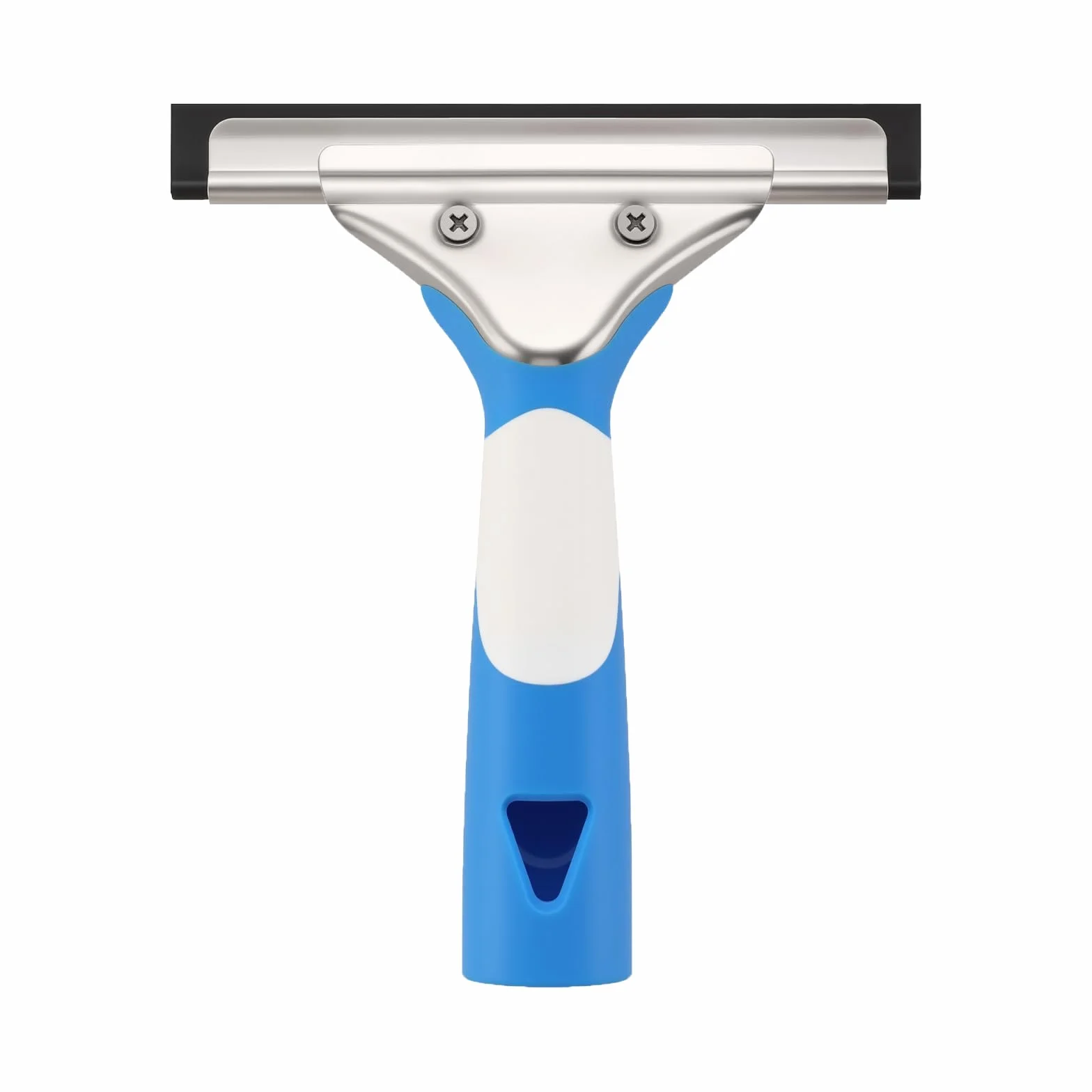 Mitclear Limpiacristales Profesional 15cm, Limpiador de Ventanas Acero Inoxidable, Escobilla Silicona para Cristal