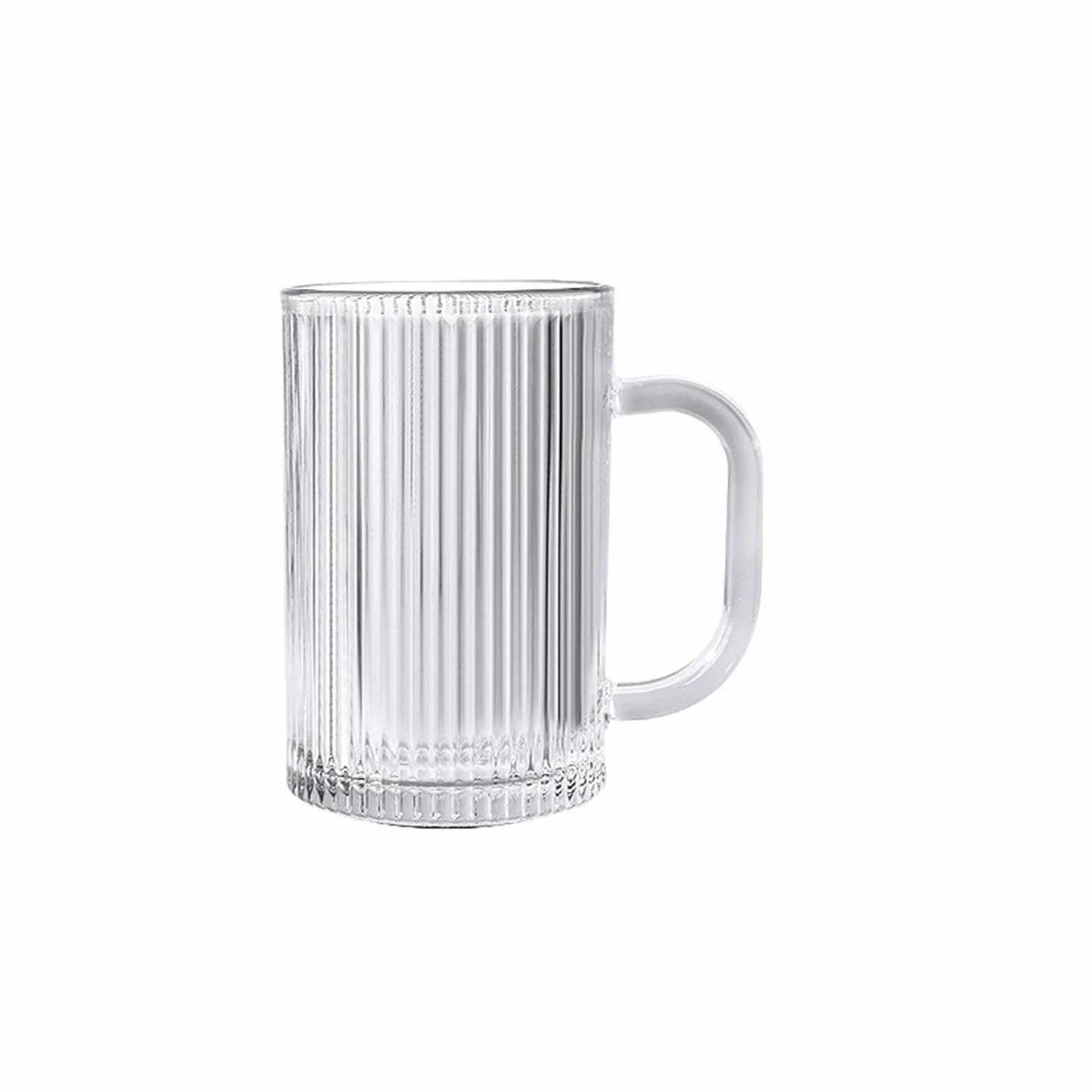 Juego de 2 uds tazas té calientes for el hogar, taza bebidas for desayuno verano con asa, agua for zumo leche y café helado Para Refrescos