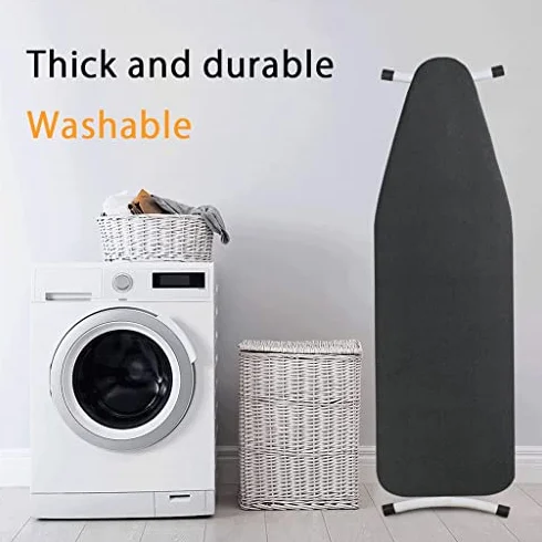 Funda para Tabla de Planchar de algodón Extra Grueso, Resistente a Las Quemaduras, Funda de Hierro con Acolchado, Almohadilla Resistente al Calor Reflectante (Color : 1)