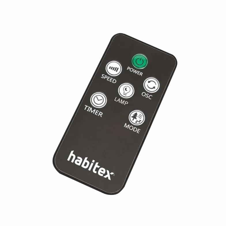 Habitex Ventilador Torre 29inch Blanco con Mando
