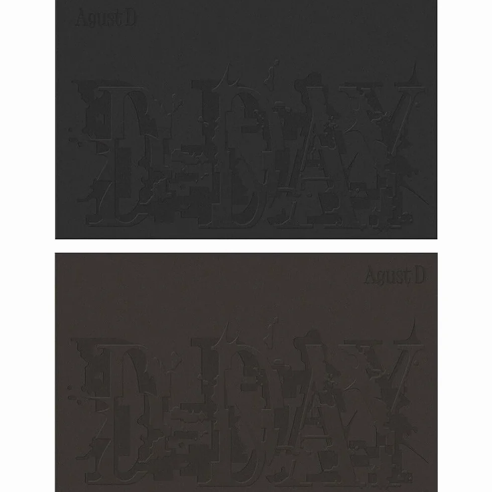 B.T.S AGUST D(SUGA) - [D-DAY] SOLO ALBUM, [SET : VERSION 01 + VERSION 02]