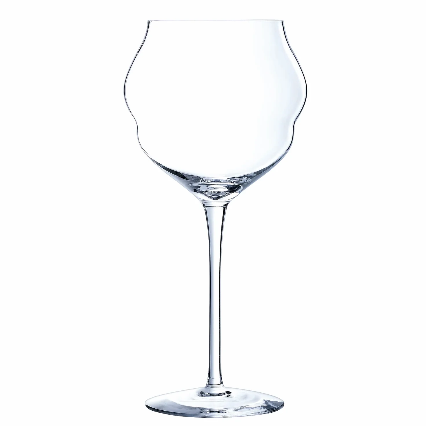 Chef & Sommelier L9412 Glass Macaron, 50 cl, cristalino, transparente, lote de 6 | Transparente, Krysta, formato alto, acabado brillo, 50 cl, 6 piezas, borde fino, fácil de limpiar