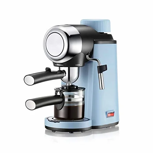 DieffematicKF Cafetera Máquina de café, los hogares Semi-automático de la máquina de café, Tipo Mini Vapor Leche vaporizador