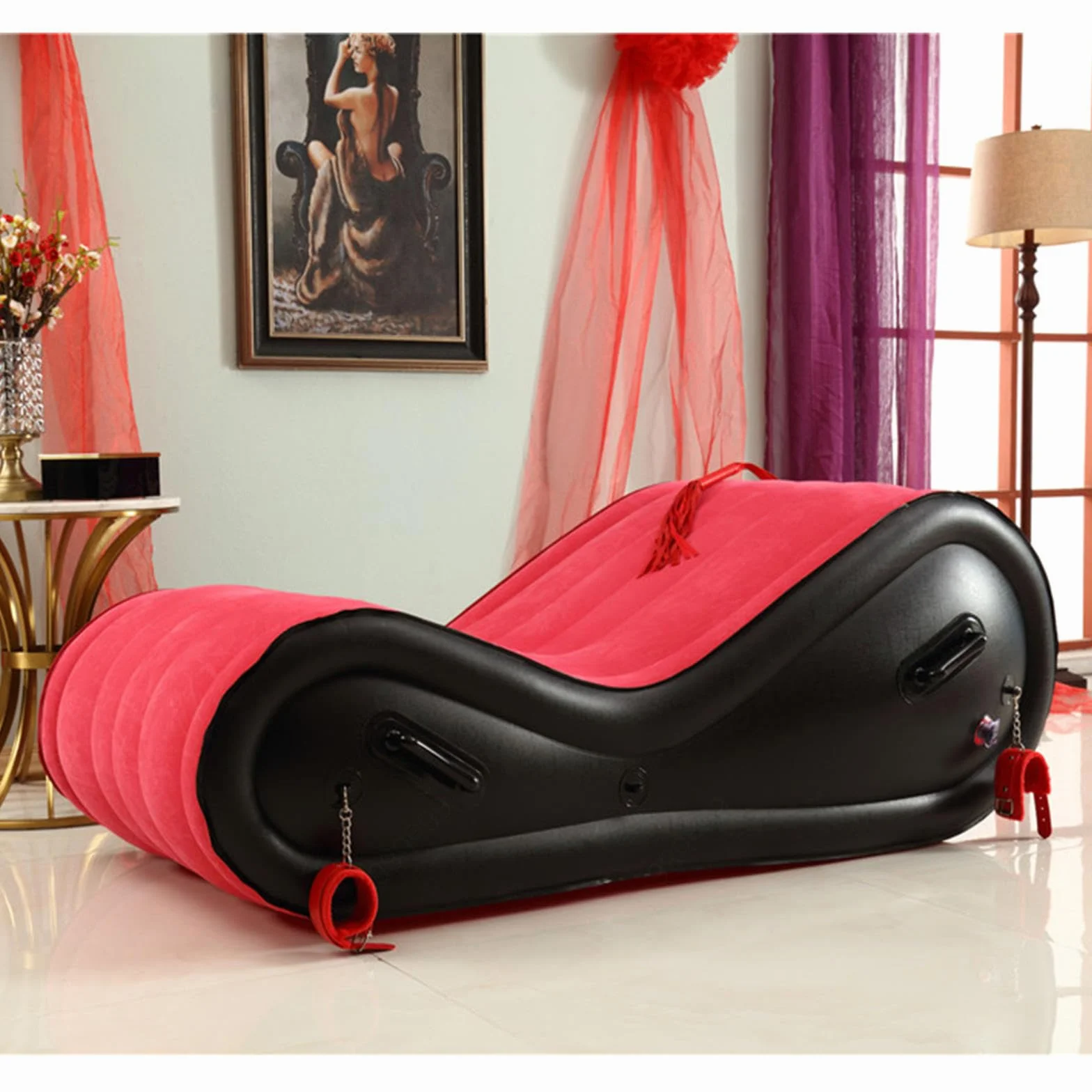 Sofá Inflable En Forma De S PortáTil -ShaF1Y