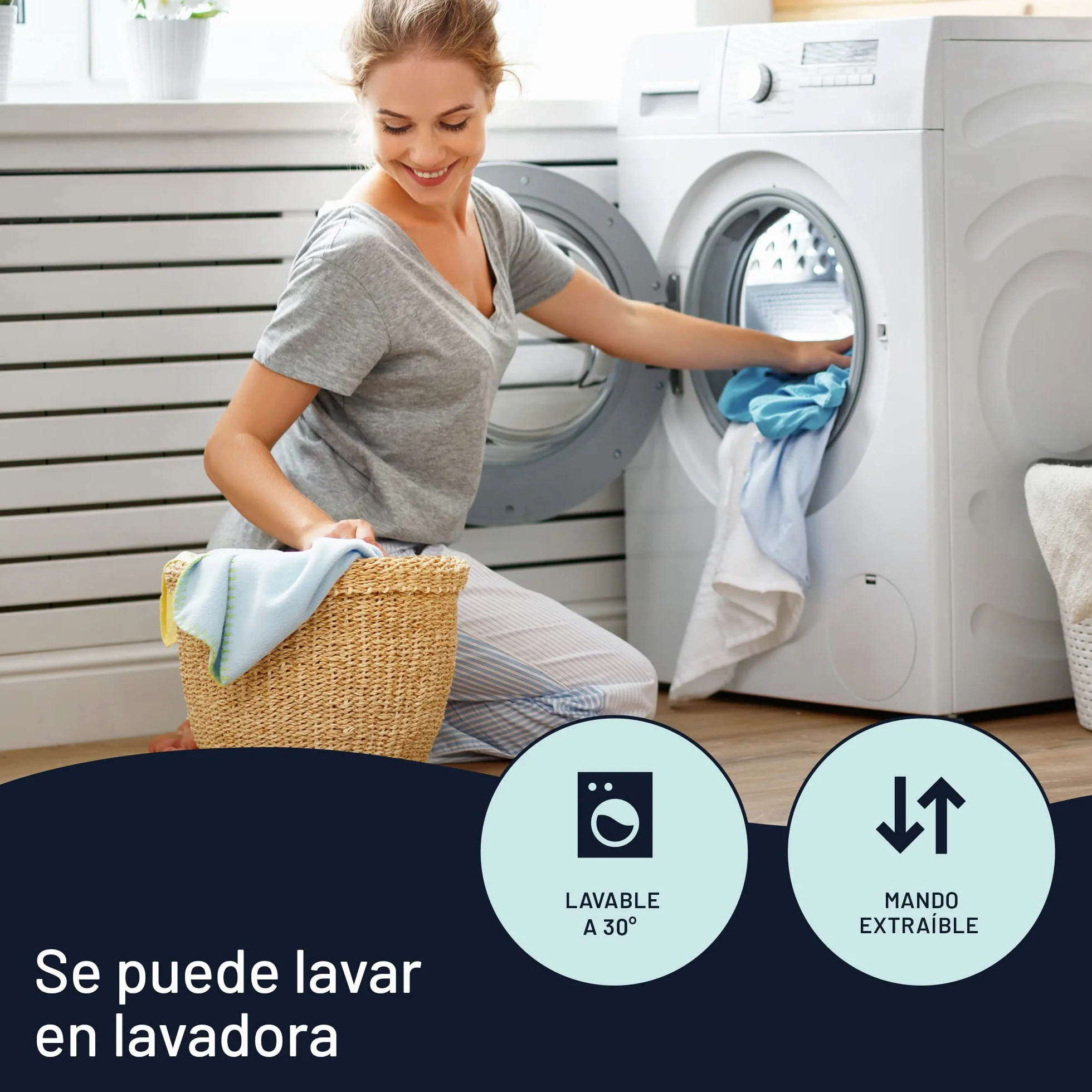 Imetec - Cubrecolchón Scaldasonno Adapto Maxi individual, 195 x 90 cm, calentamiento rápido, temperatura constante y personalizada, tejido hipoalergénico acolchado, mando con 6 temperaturas