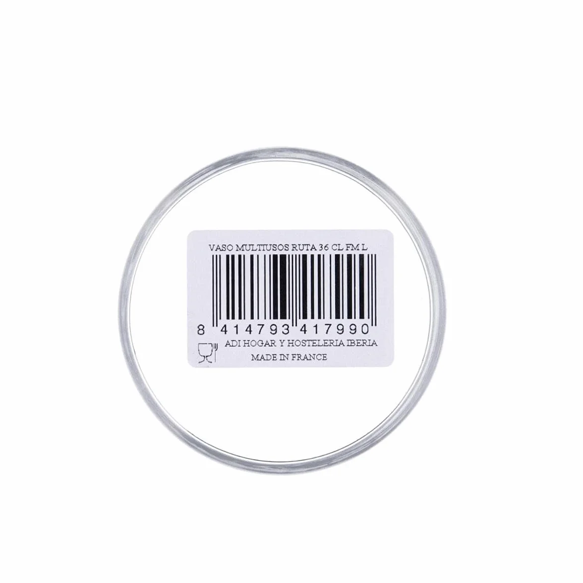 Luminarc Ruta Vaso Alto Vidrio 36cl Sodo Frigorífico Reciclable