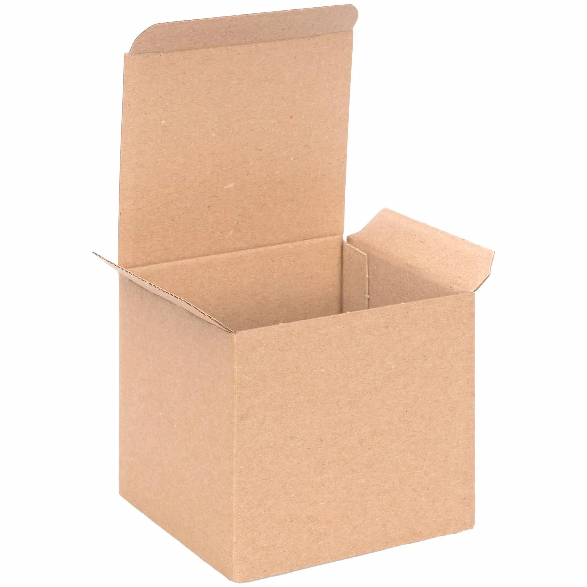 verpacking cajas de regalo marrón [tamaño y cantidad a elegir] pequeñas cajas plegables para regalos, joyas, dulces 100 x 100 x 100 mm 100 unidades
