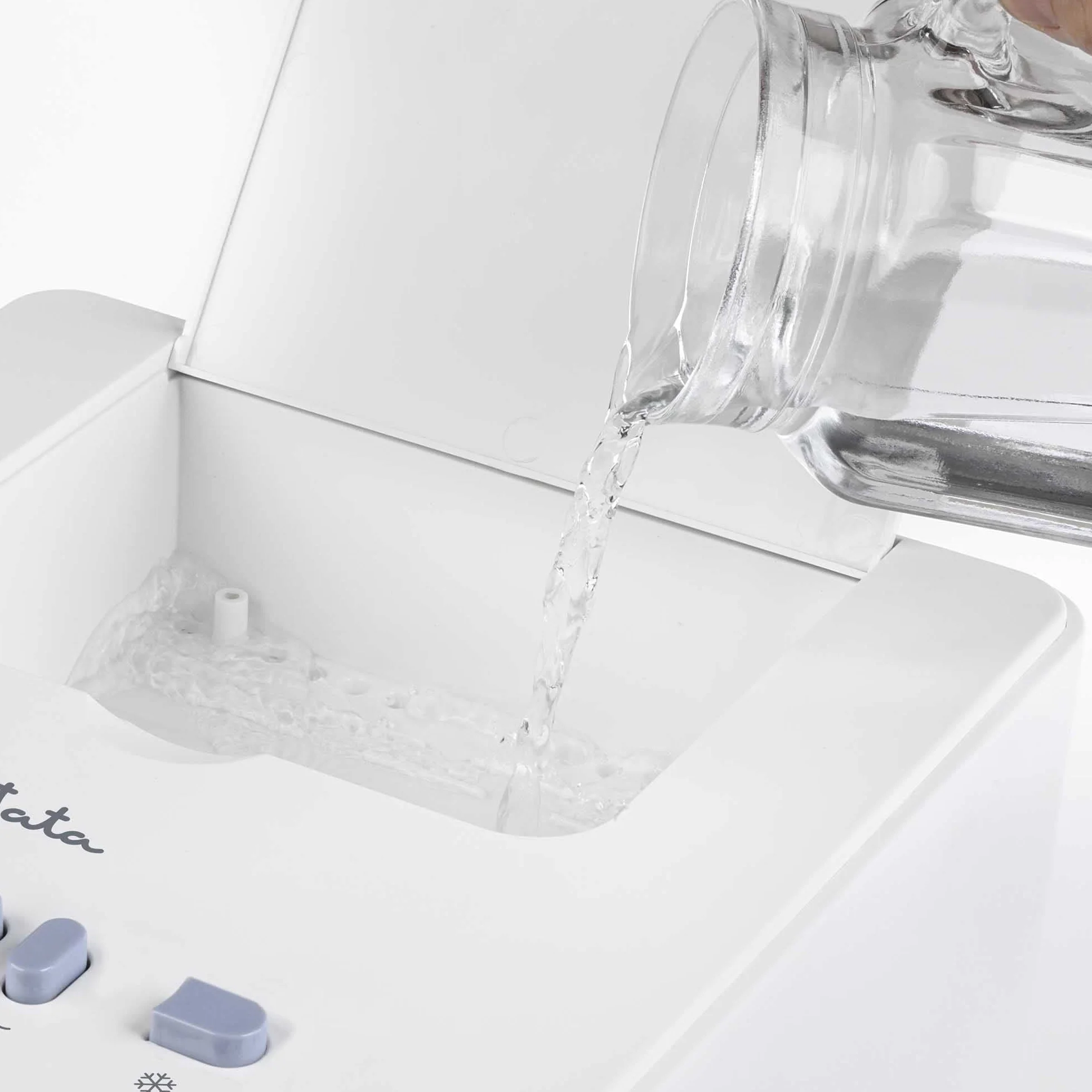 JATA JVAC2003 Climatizador Portátil Purificador Humidificador Enfriador de Aire Evaporativo 3 Velocidades 6L Blanco