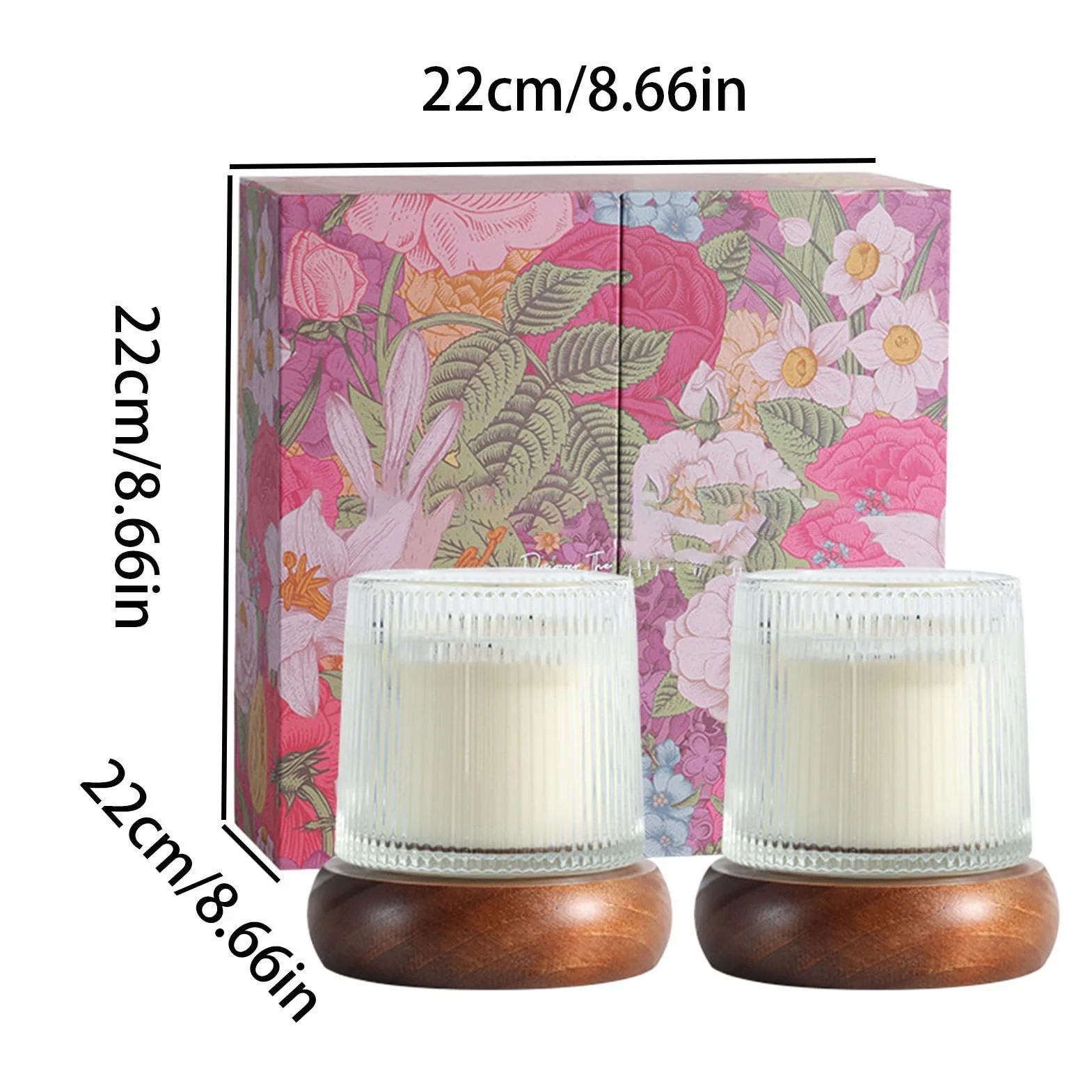 Velas Aromáticas con Tarjeta Decorativa para Ambientación del Hogar | Alta Fragancia para Decoración del Hogar para Decoración del Hogar, Dormitorio, Salón, Baño, Relajación, Sueño, Regalo de